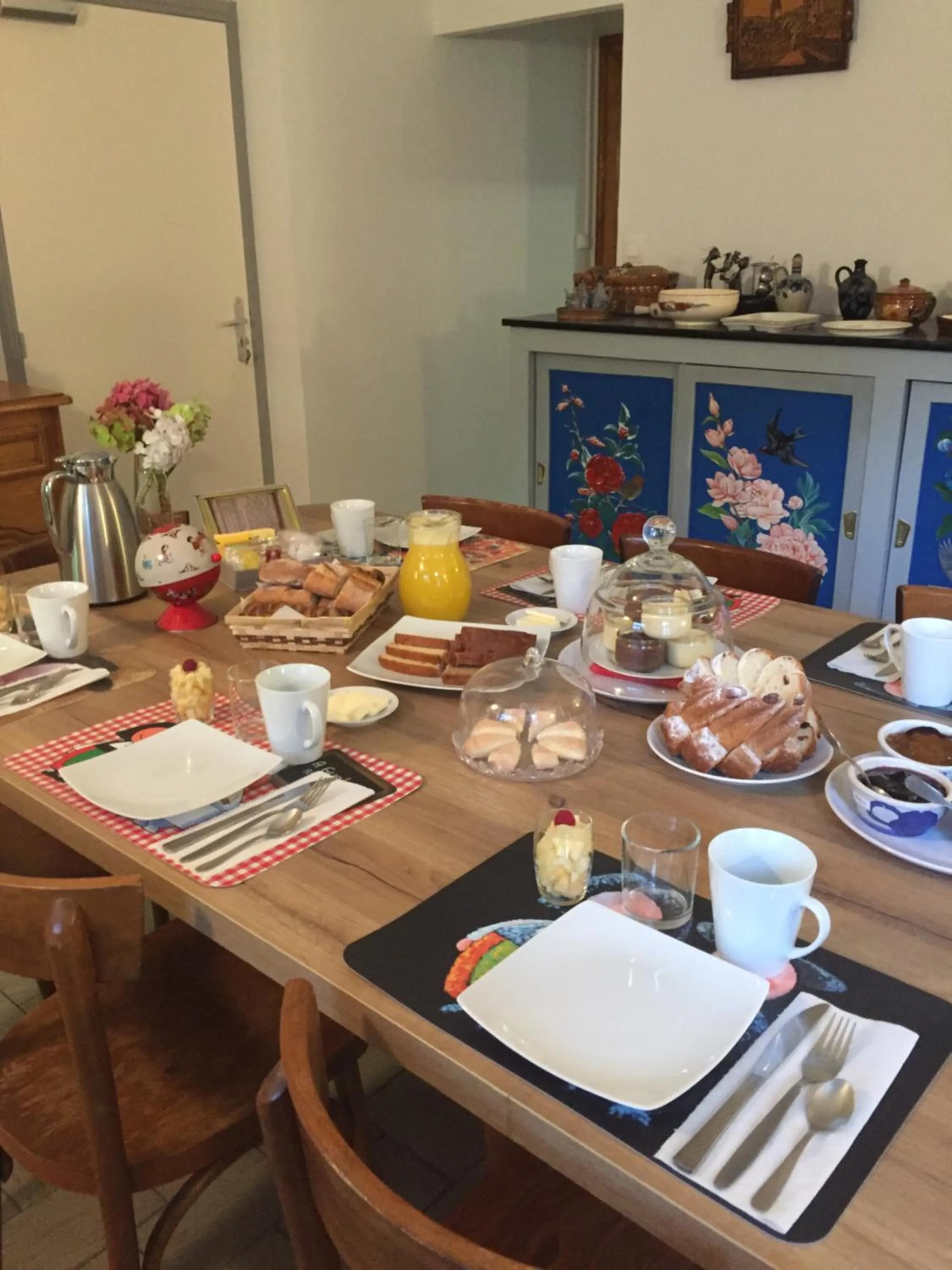 Breakfast in Chambres d'hôtes A la Fecht Nature et Bien-être