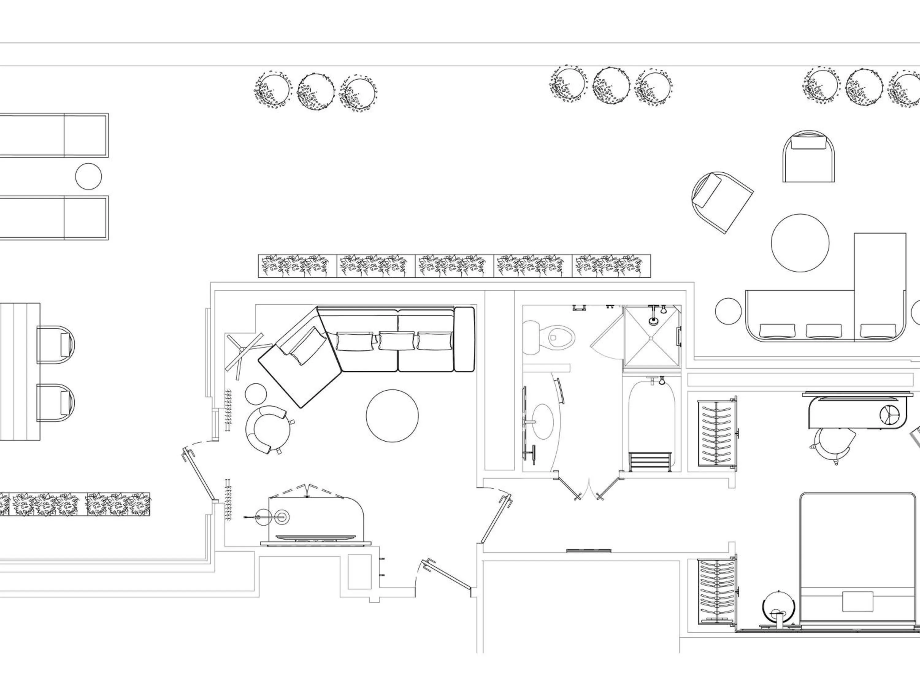 Bedroom in Sofitel New York