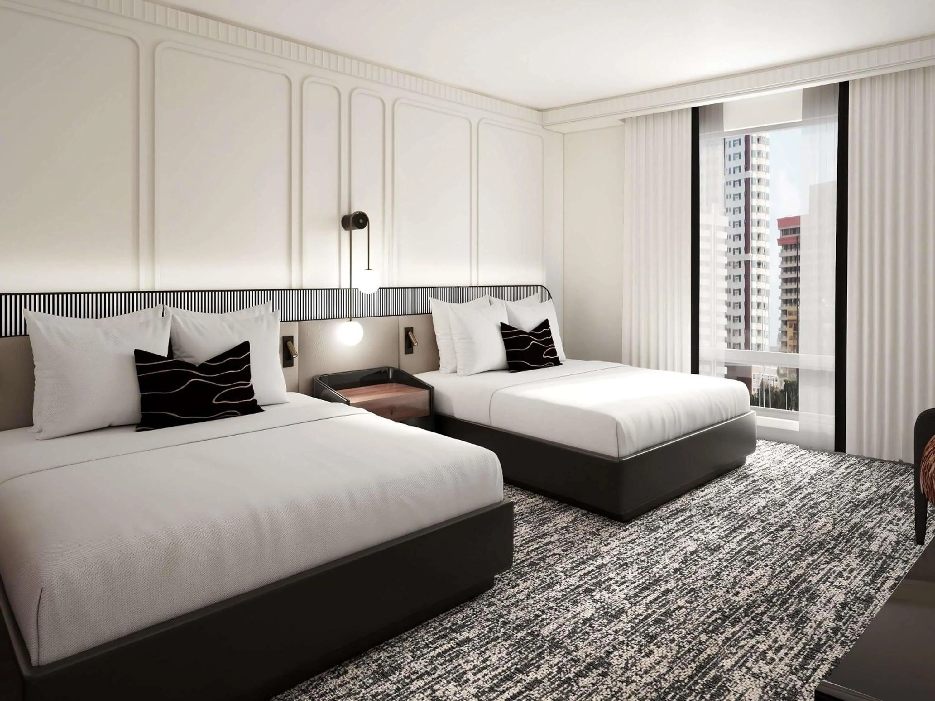 Bedroom, Bed in Sofitel New York