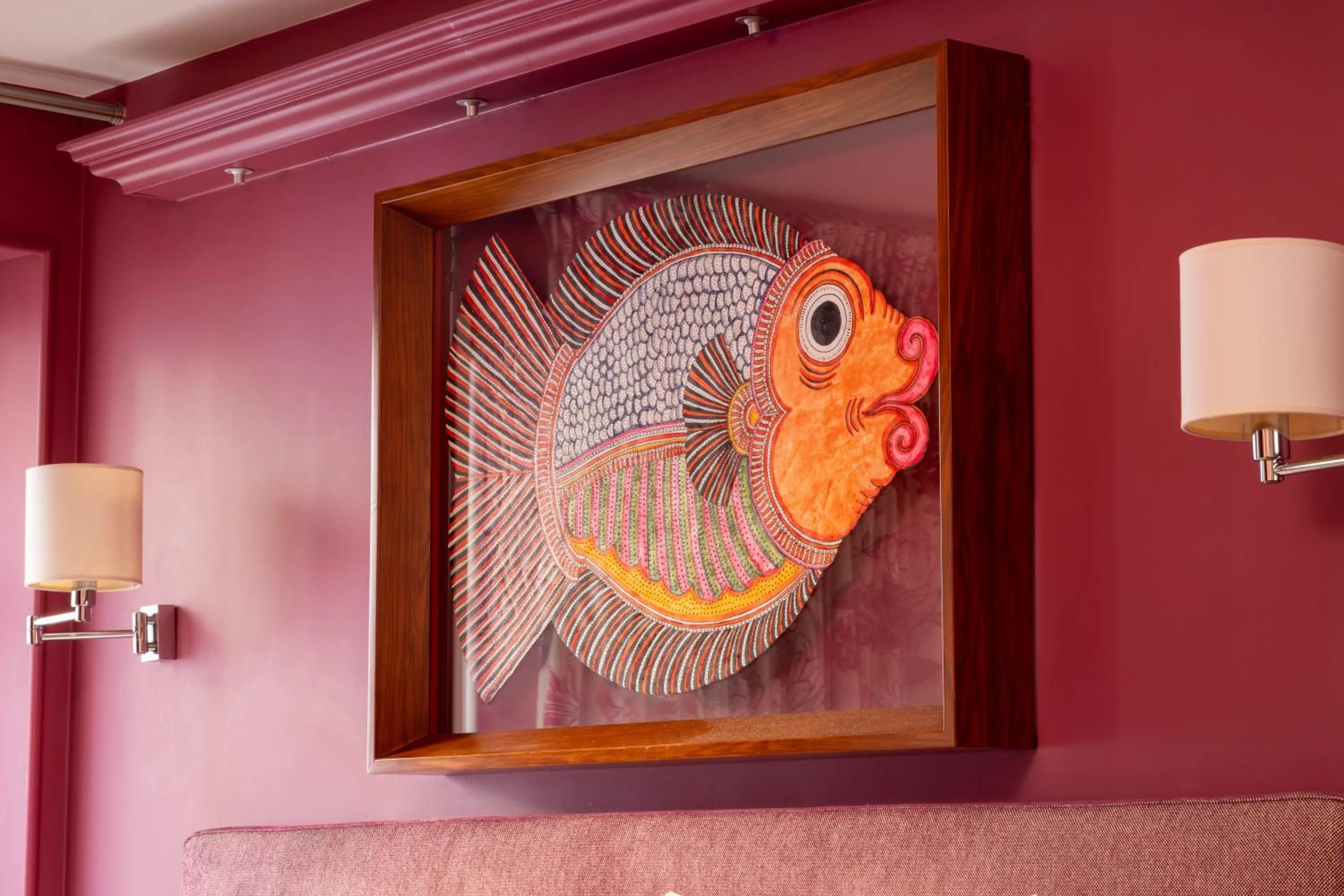 Decorative detail in Hôtel Le Relais des Halles