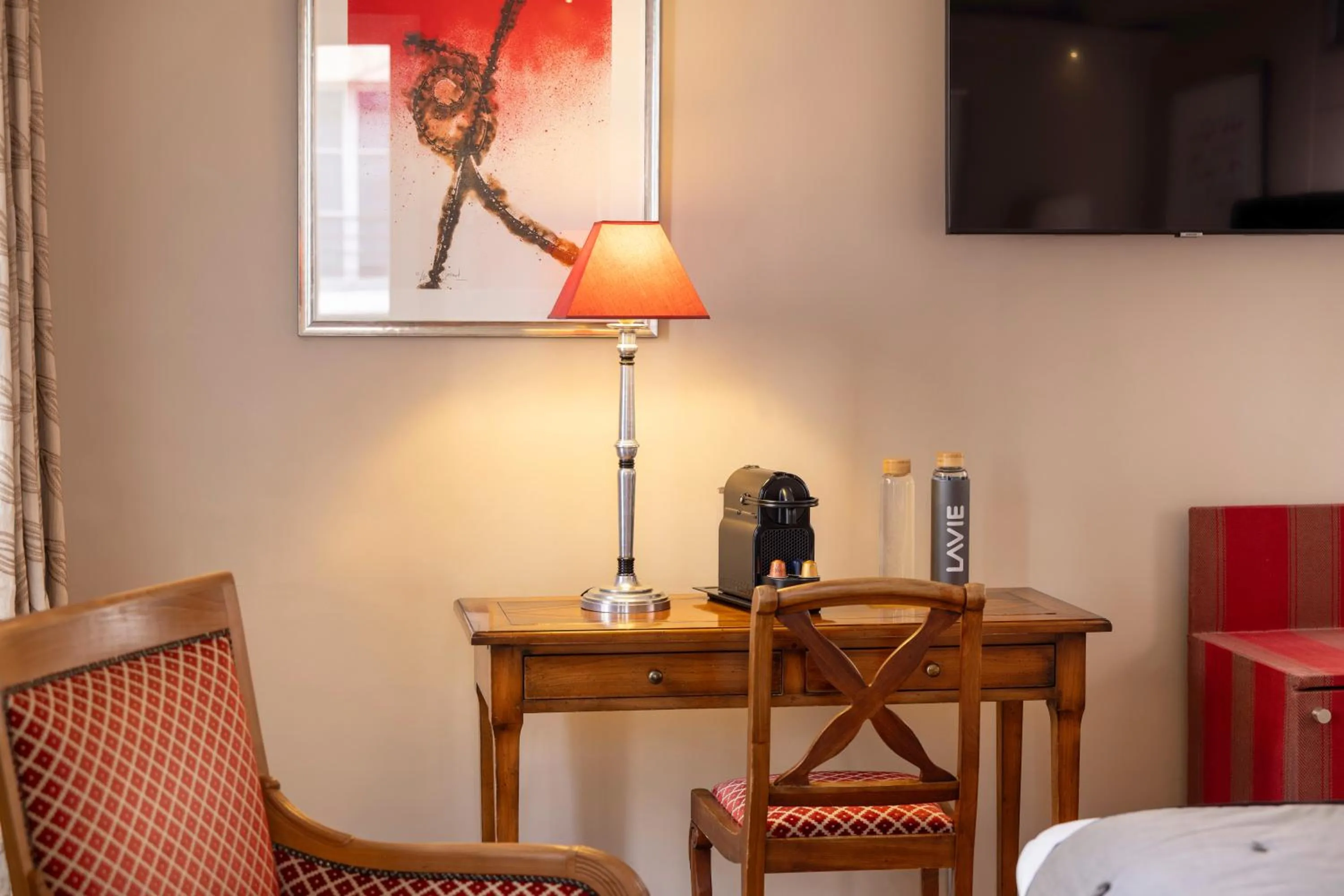 Decorative detail in Hôtel Le Relais des Halles