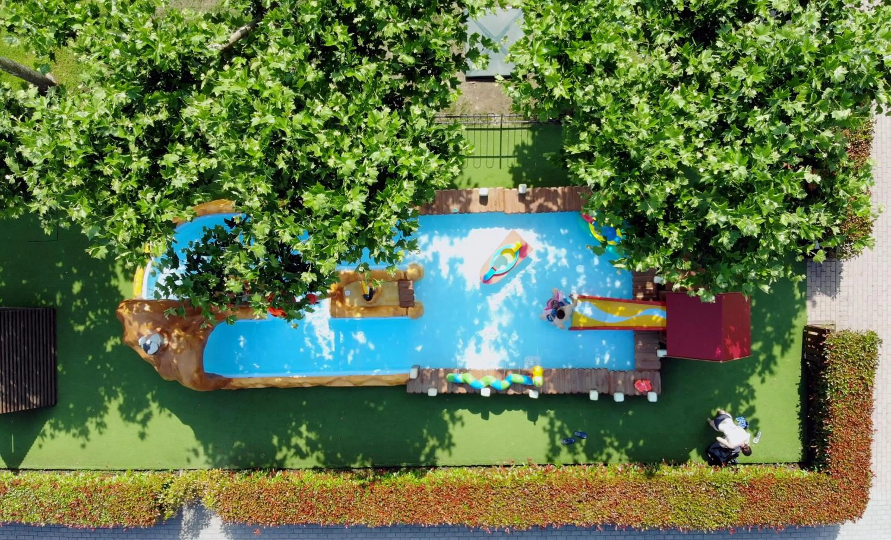 Bird's eye view in Residence Alice