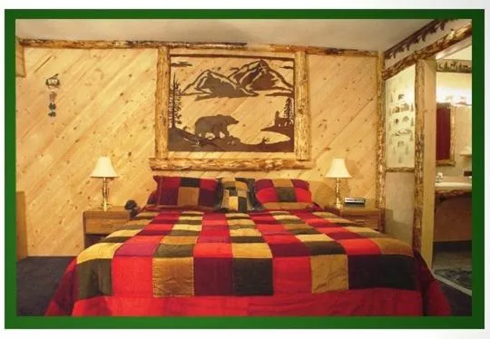 Bed in Tahoe Valley Lodge