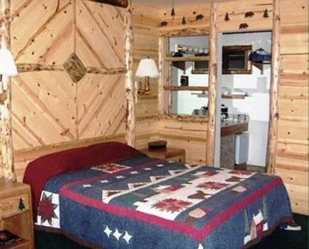 Bed in Tahoe Valley Lodge