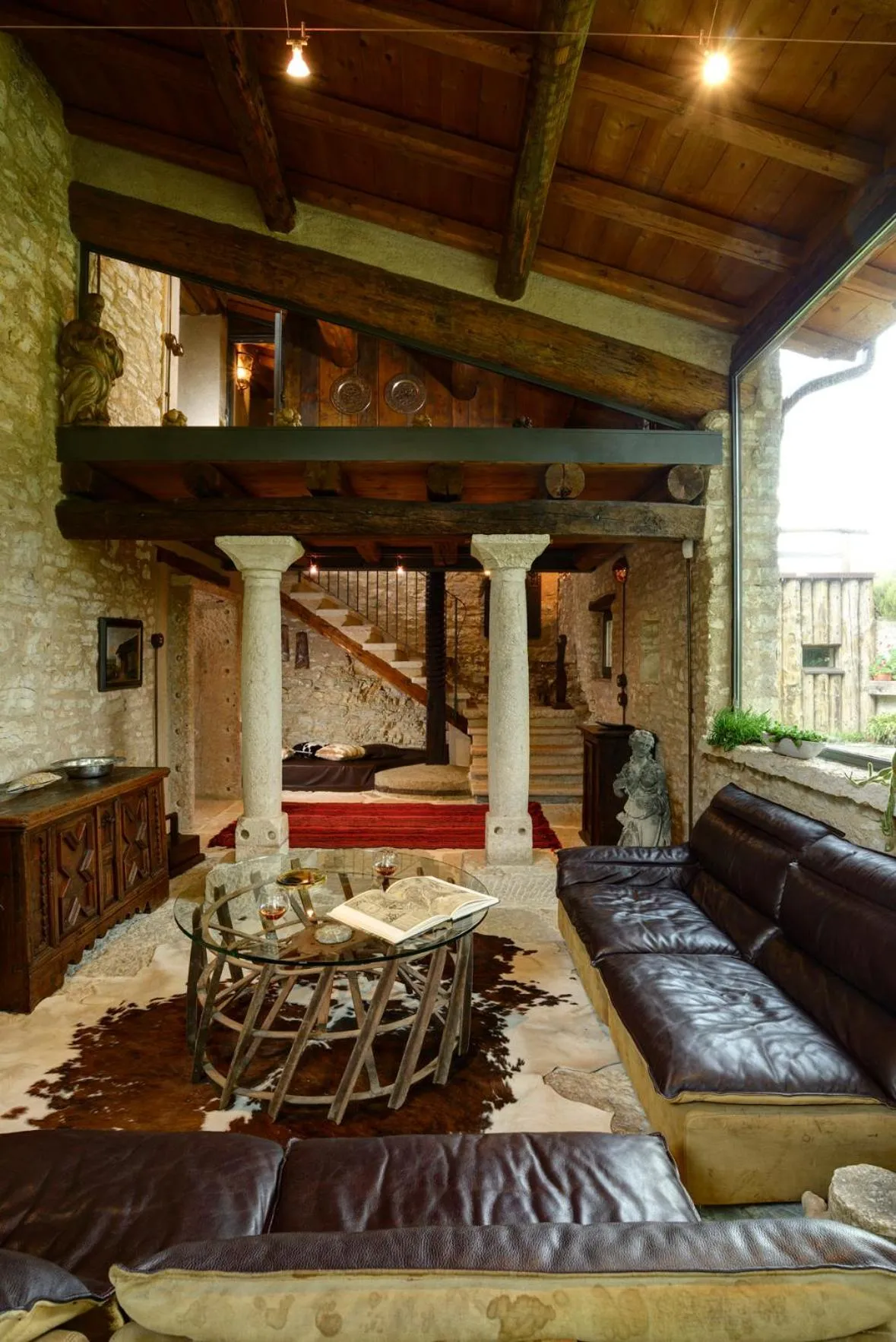 Living room in Tenuta Le Cave