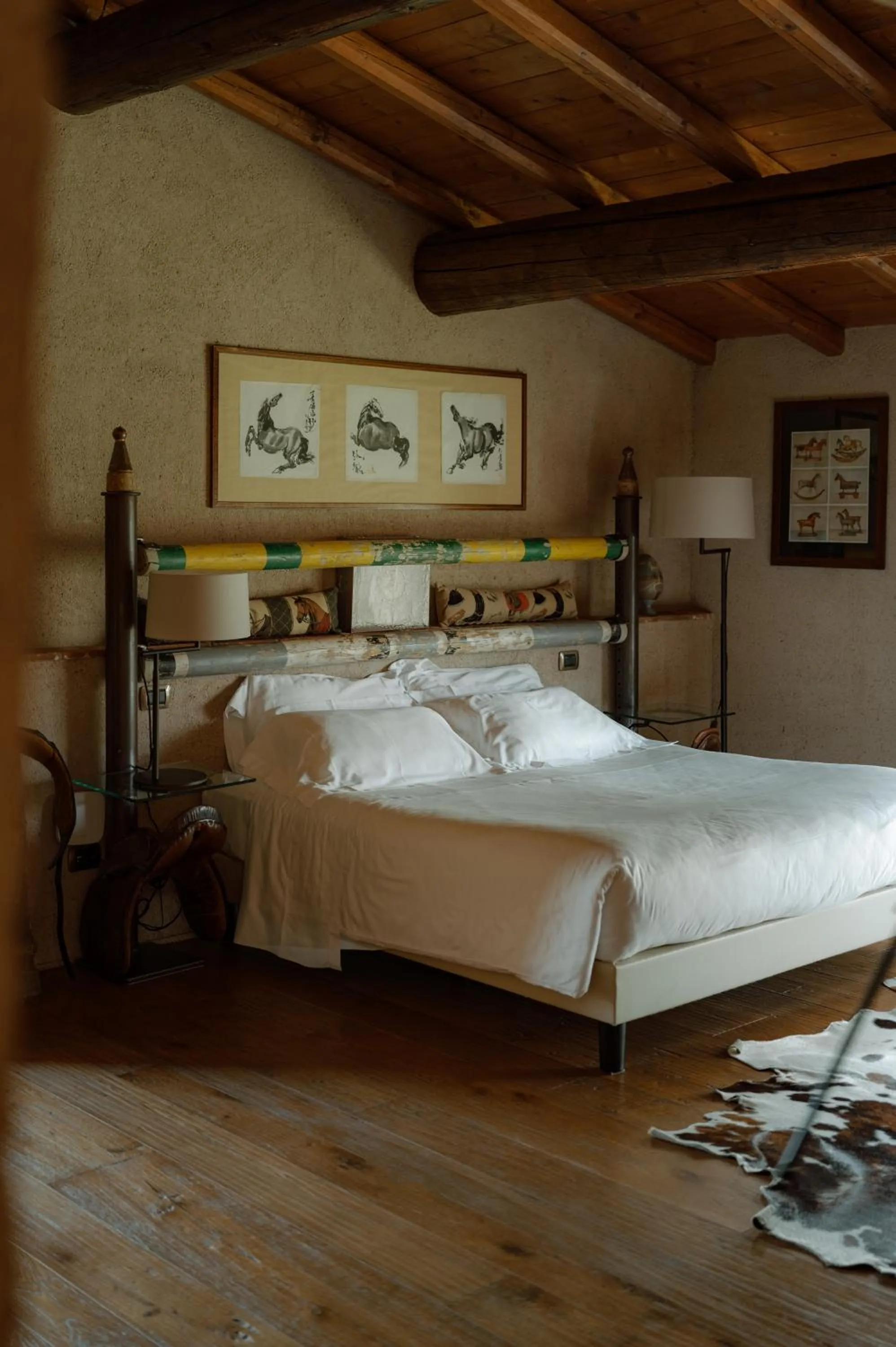 Bed in Tenuta Le Cave