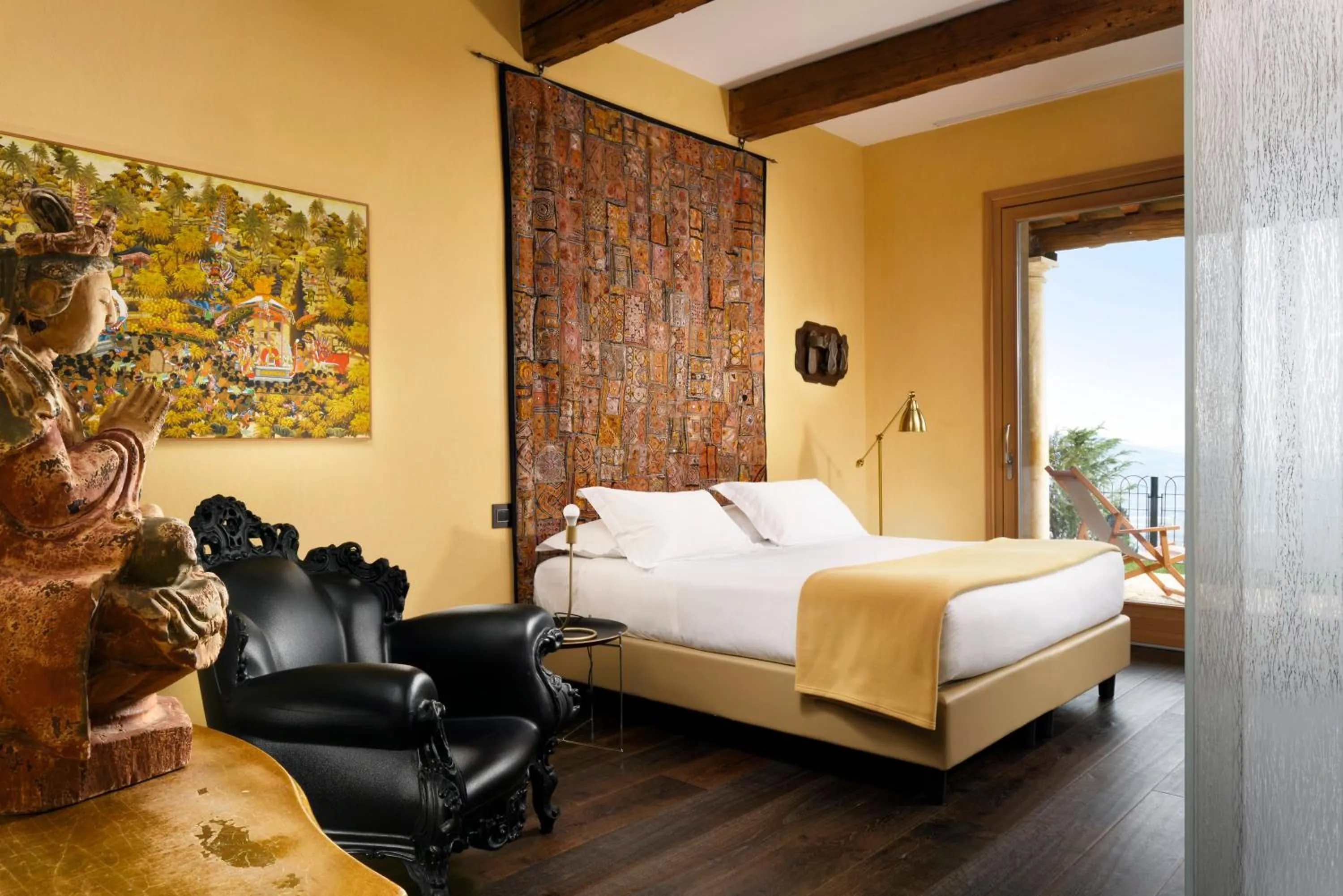 Photo of the whole room, Bed in Tenuta Le Cave