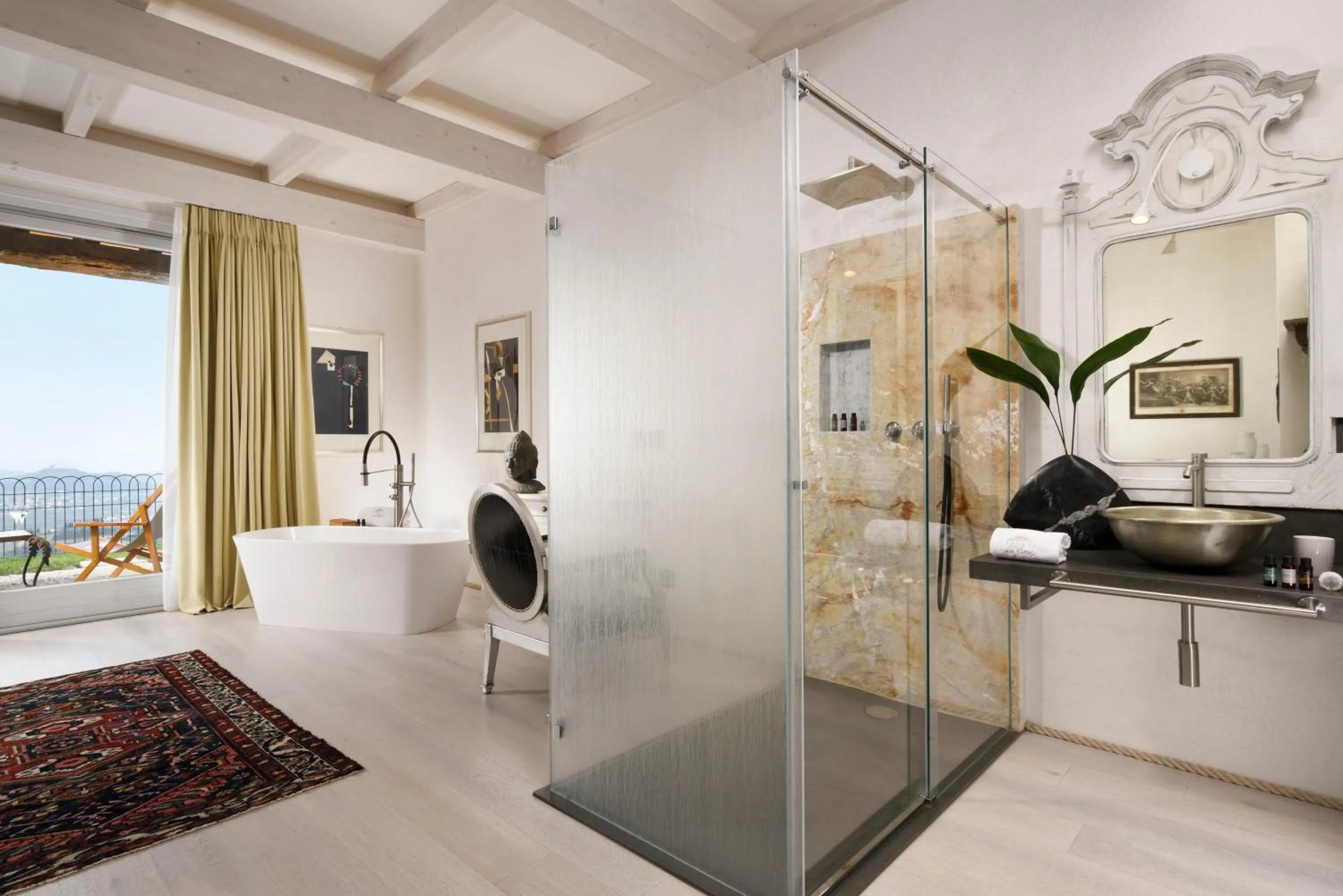 Bathroom in Tenuta Le Cave