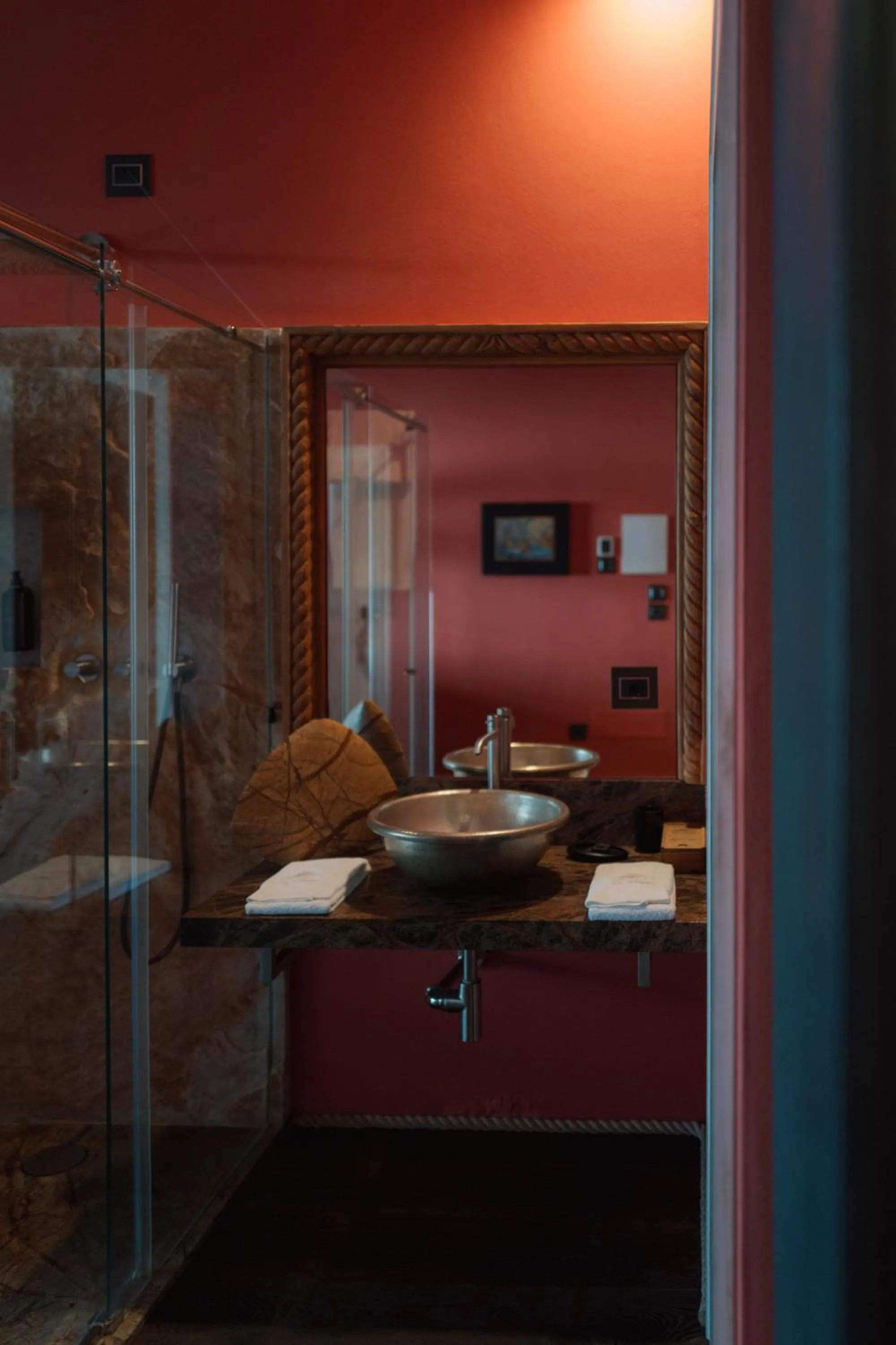 Bathroom in Tenuta Le Cave