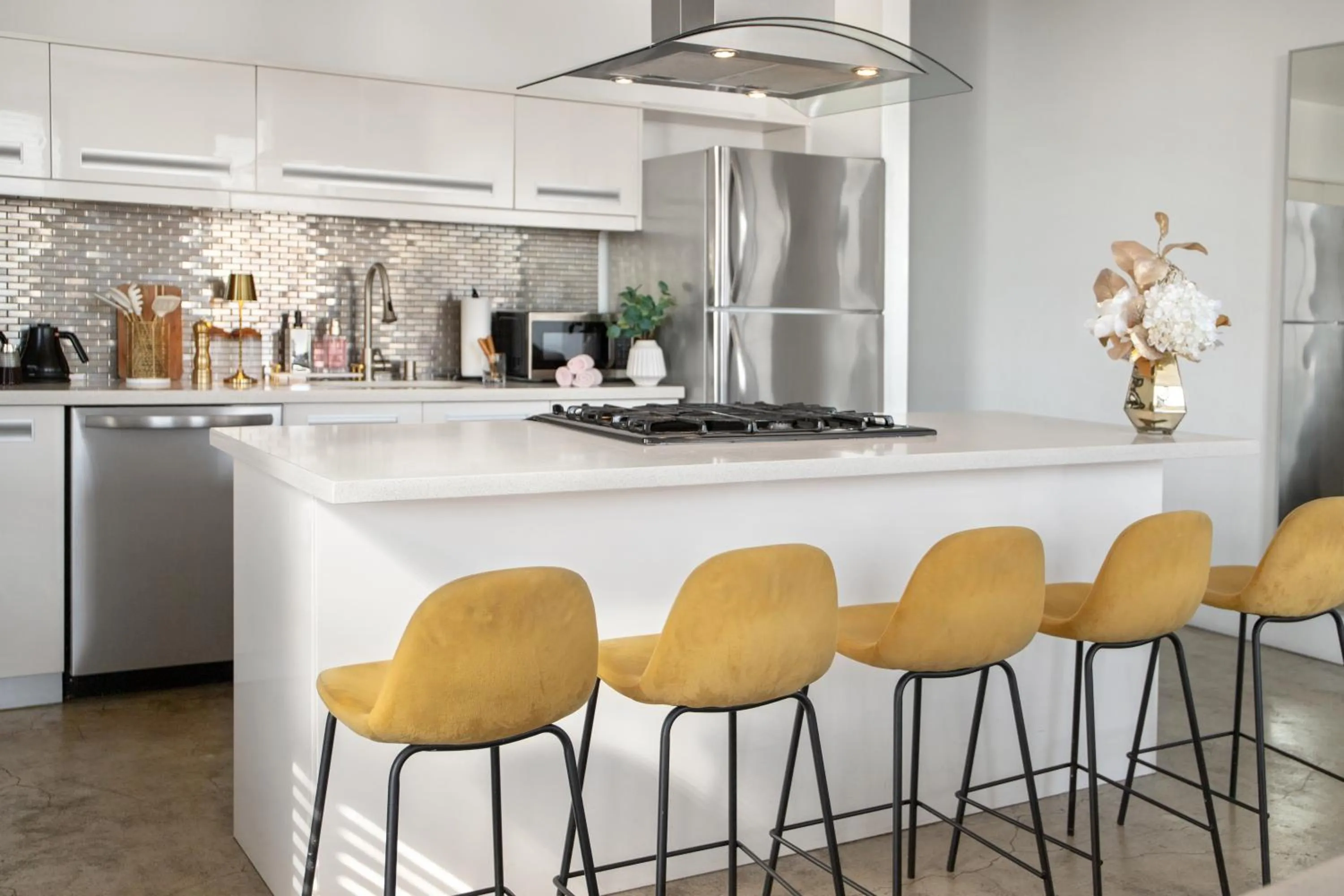 Coffee/tea facilities in Angel City 1 bedroom Apartment