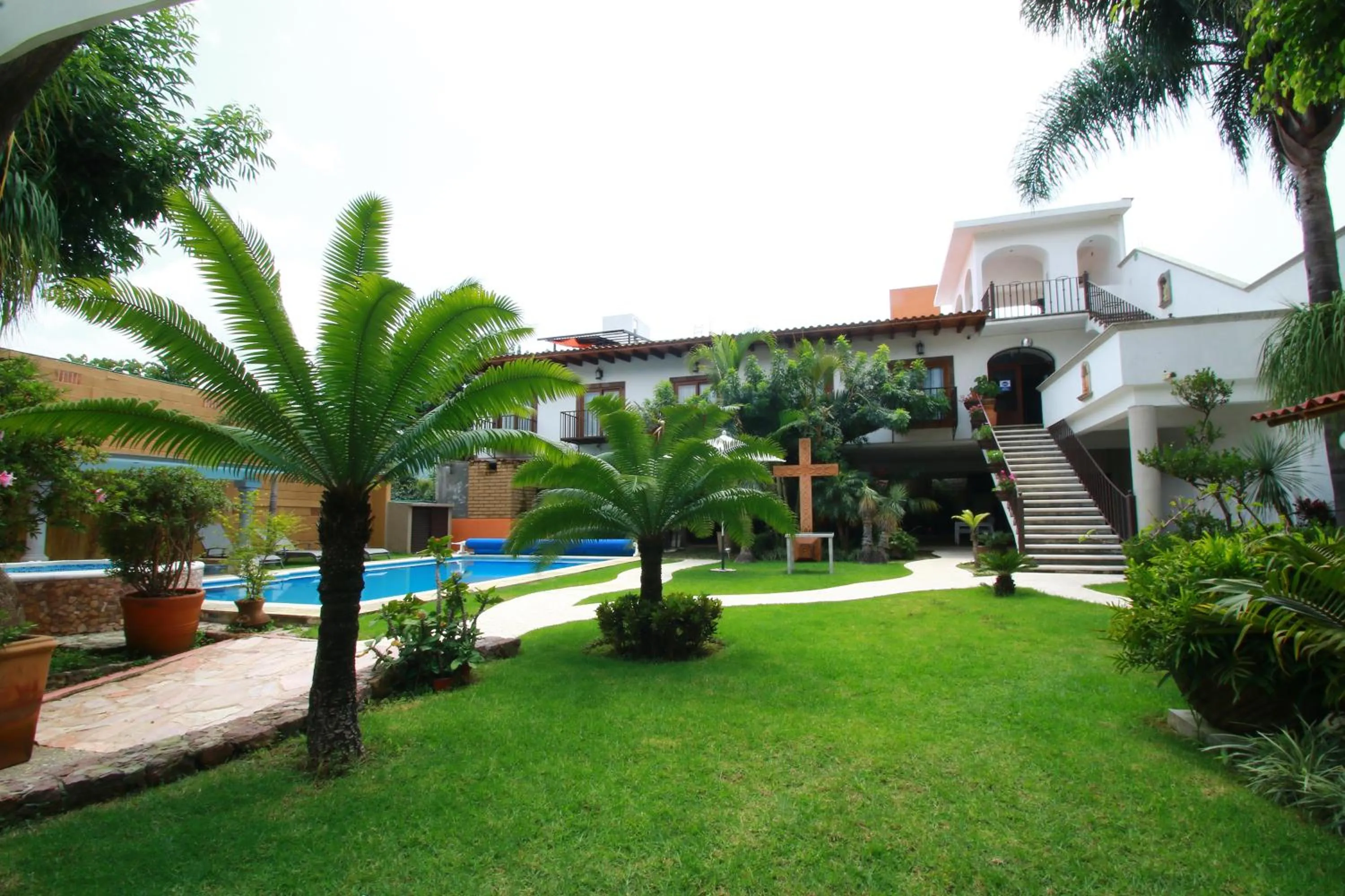 Patio in Hotel Concierge Flor y Canto