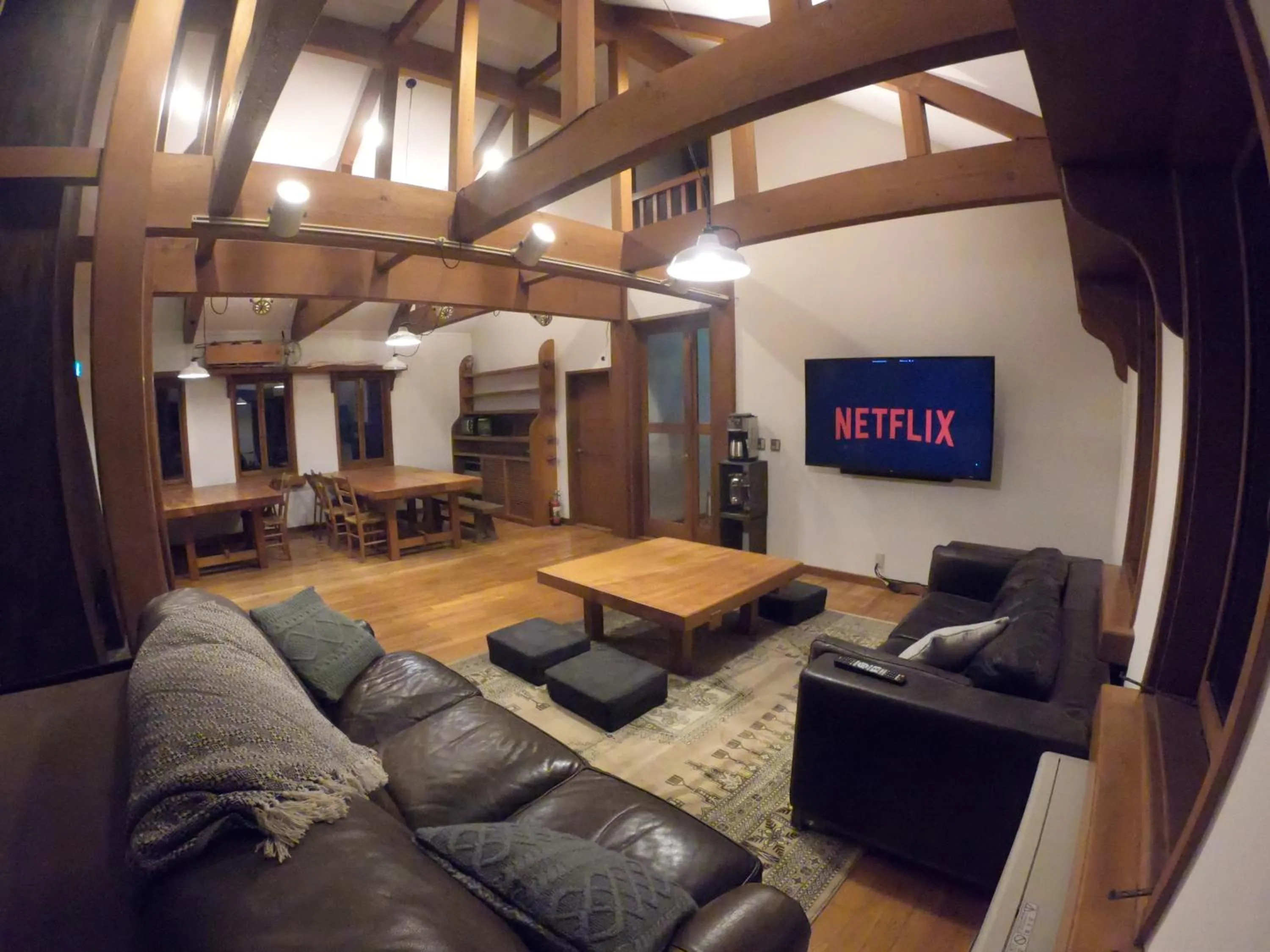 Communal lounge/ TV room in The Joint