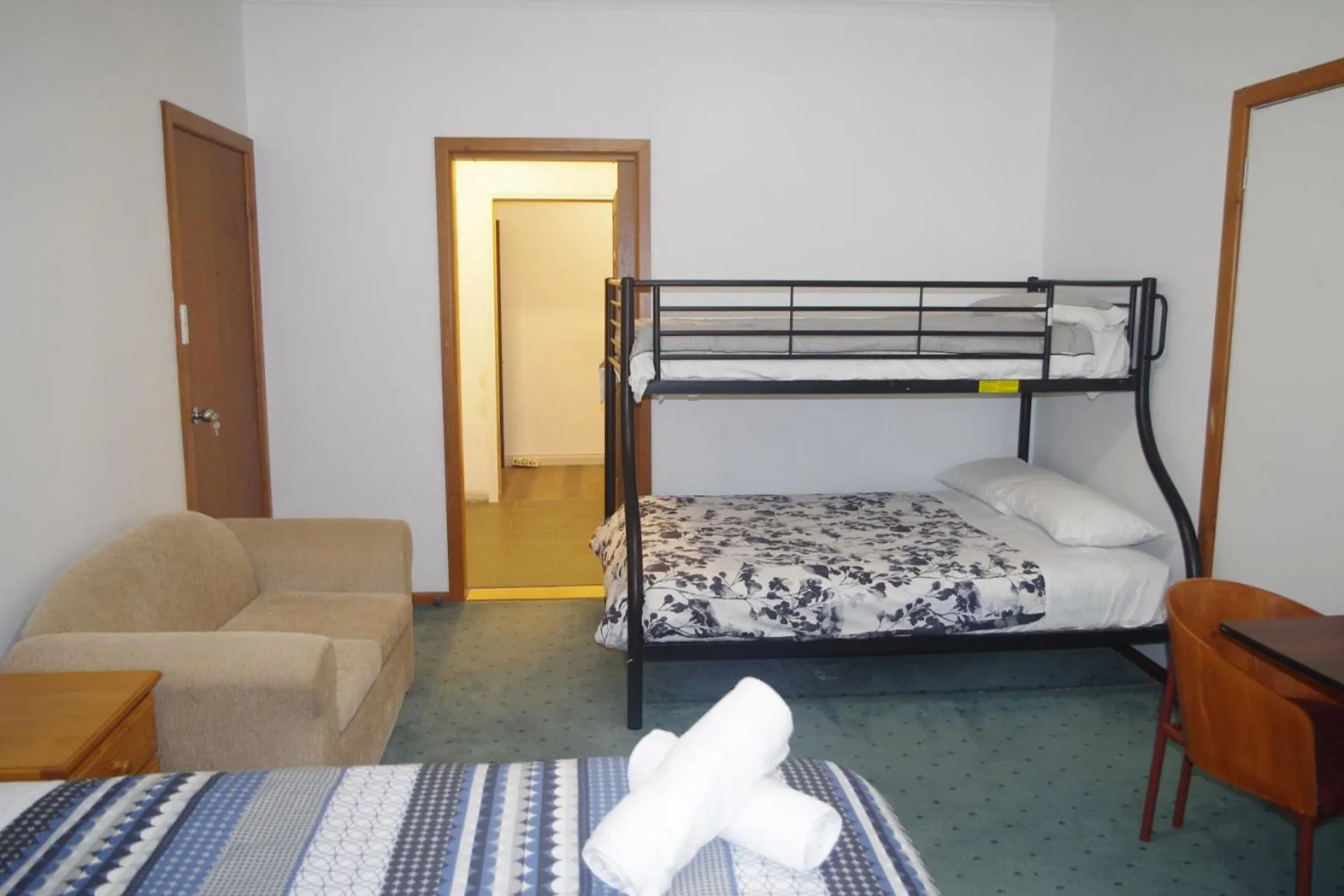 Bed in Halls Gap Tavern