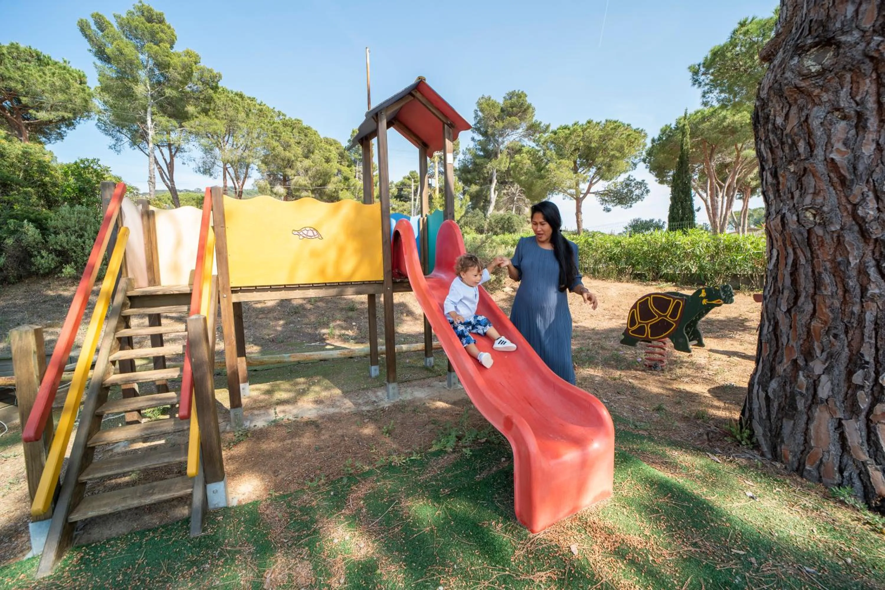 Children play ground in Residence Le Grazie Est