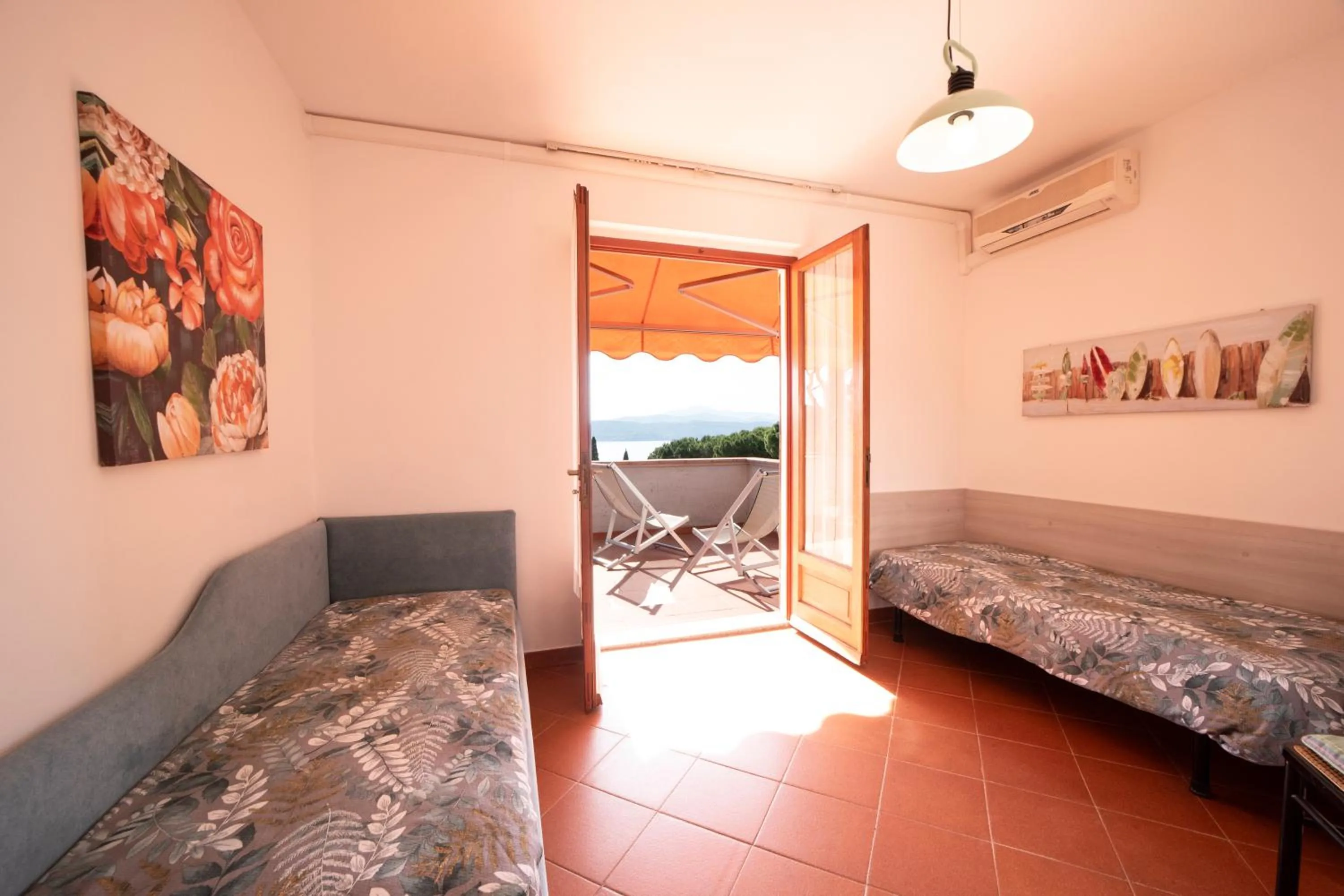 Bedroom, Bed in Residence Le Grazie Est