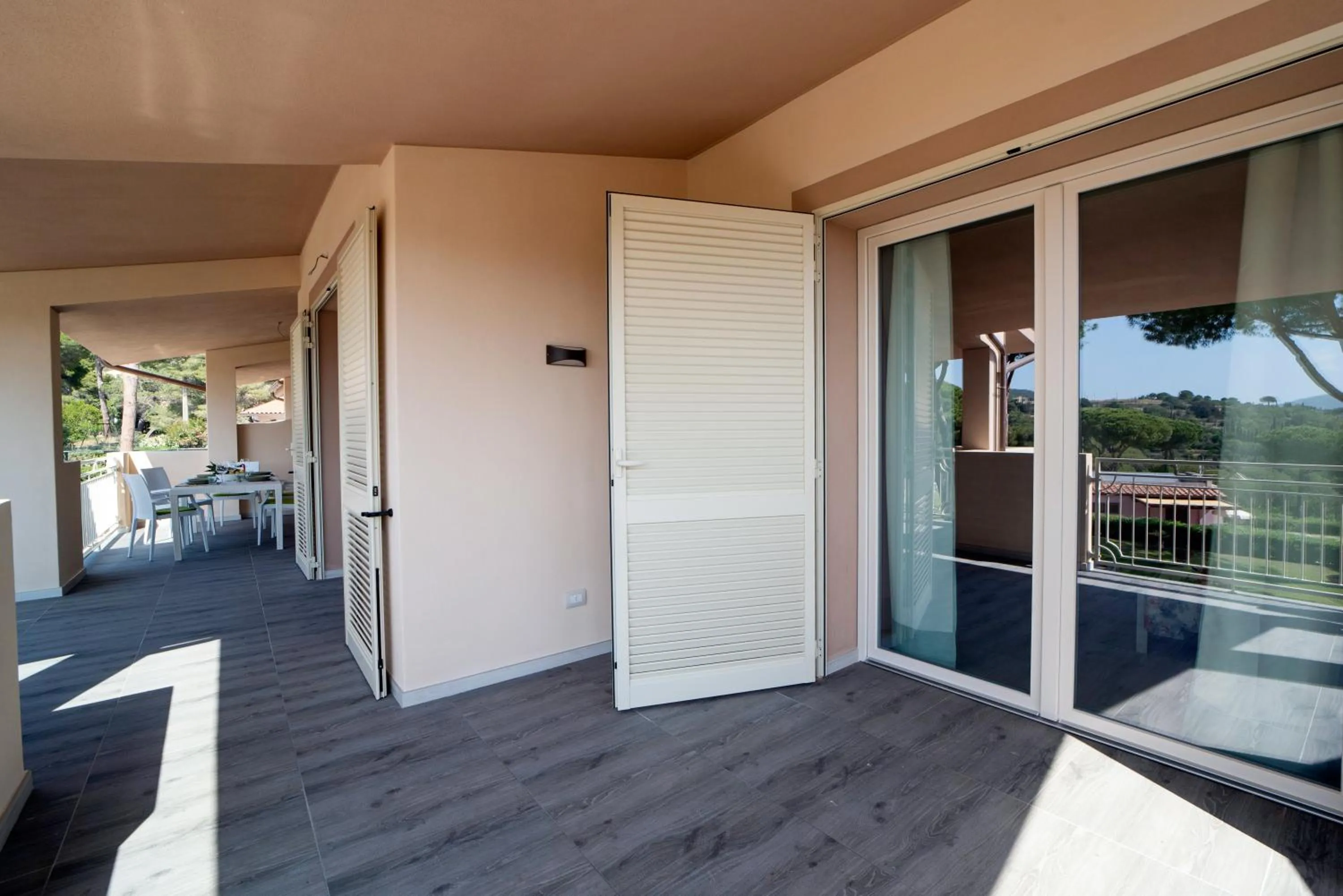 Balcony/Terrace in Residence Le Grazie Est