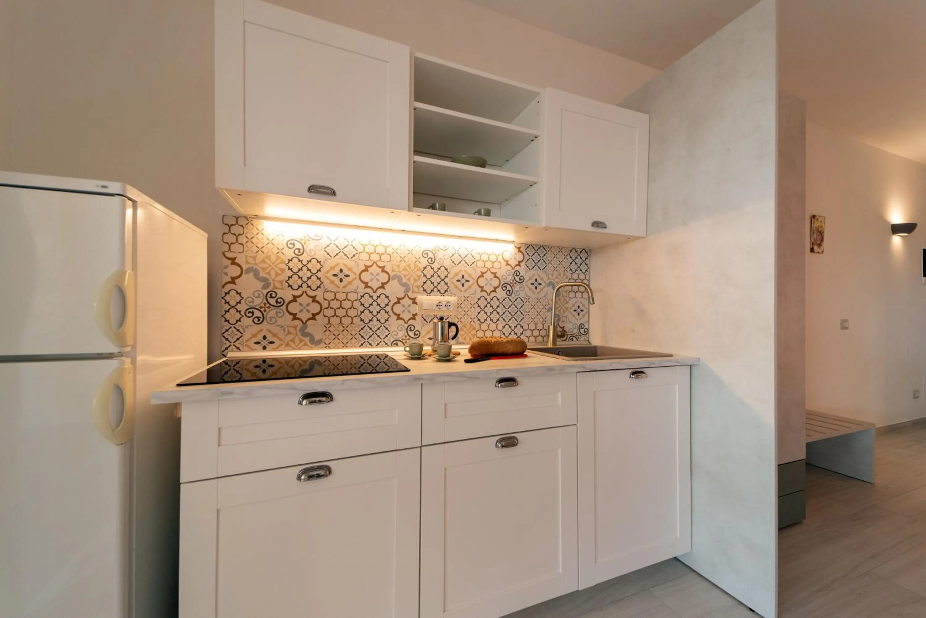 Kitchen or kitchenette in Residence Le Grazie Est