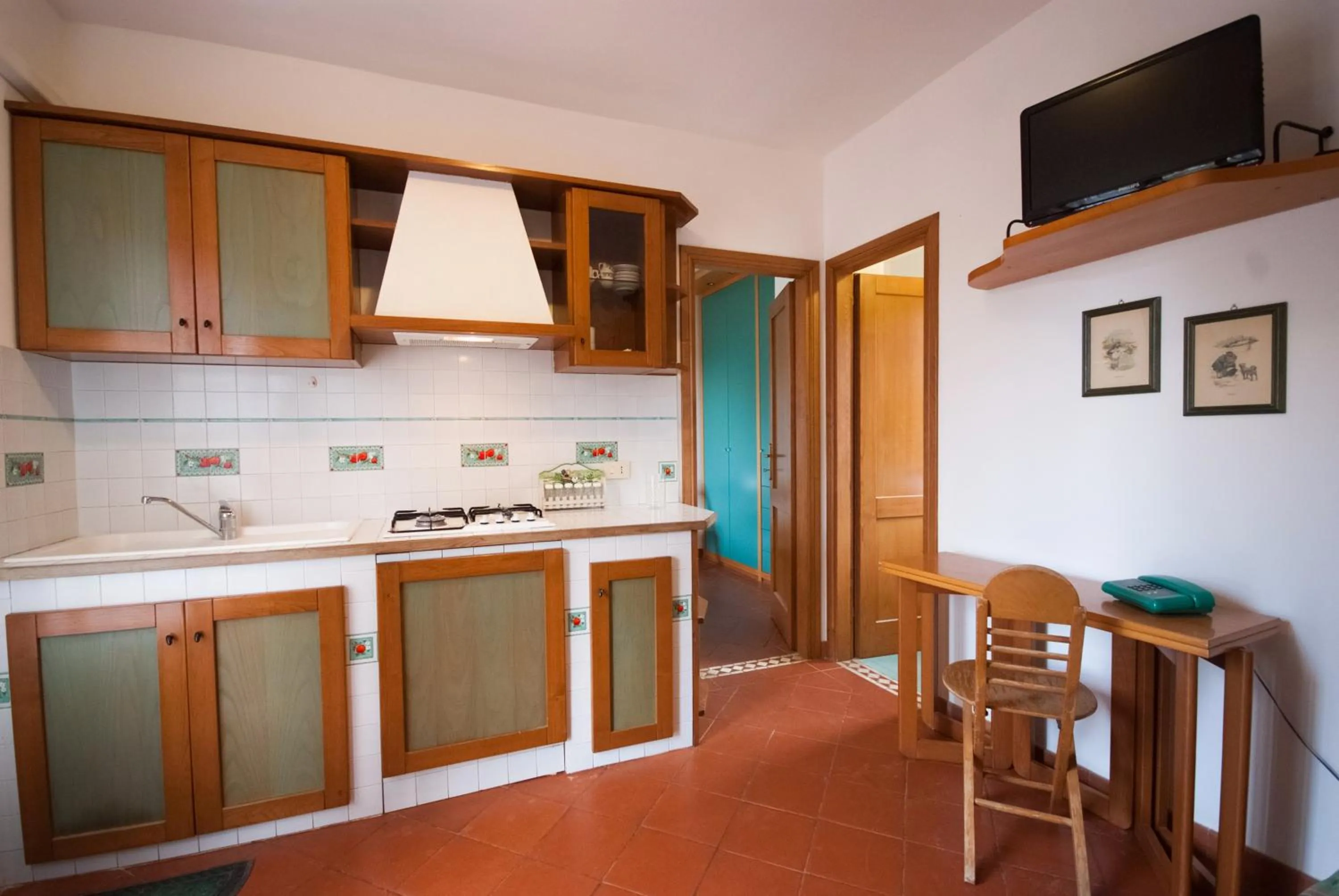 Kitchen or kitchenette in Residence Le Grazie Est