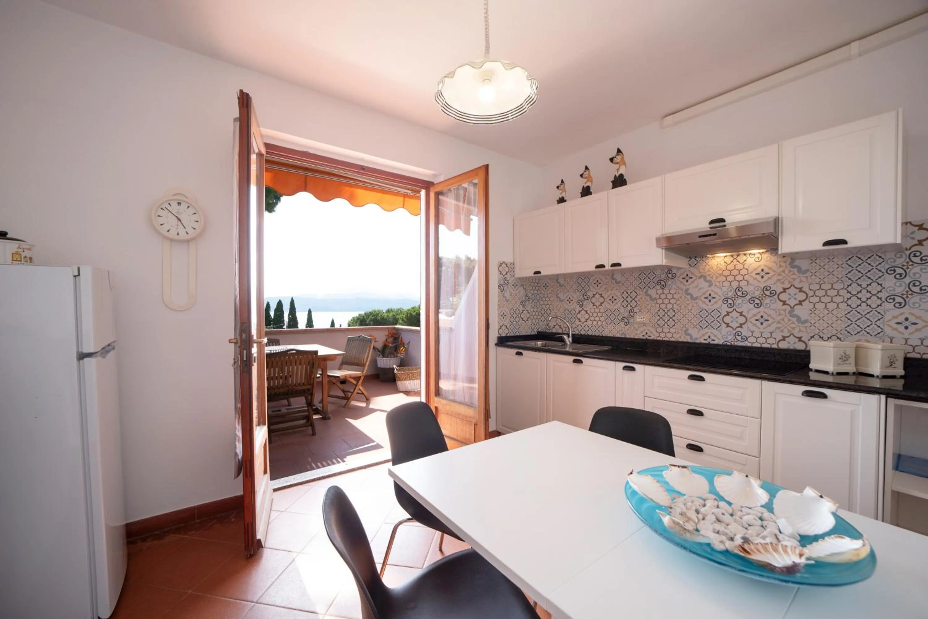 Kitchen or kitchenette in Residence Le Grazie Est