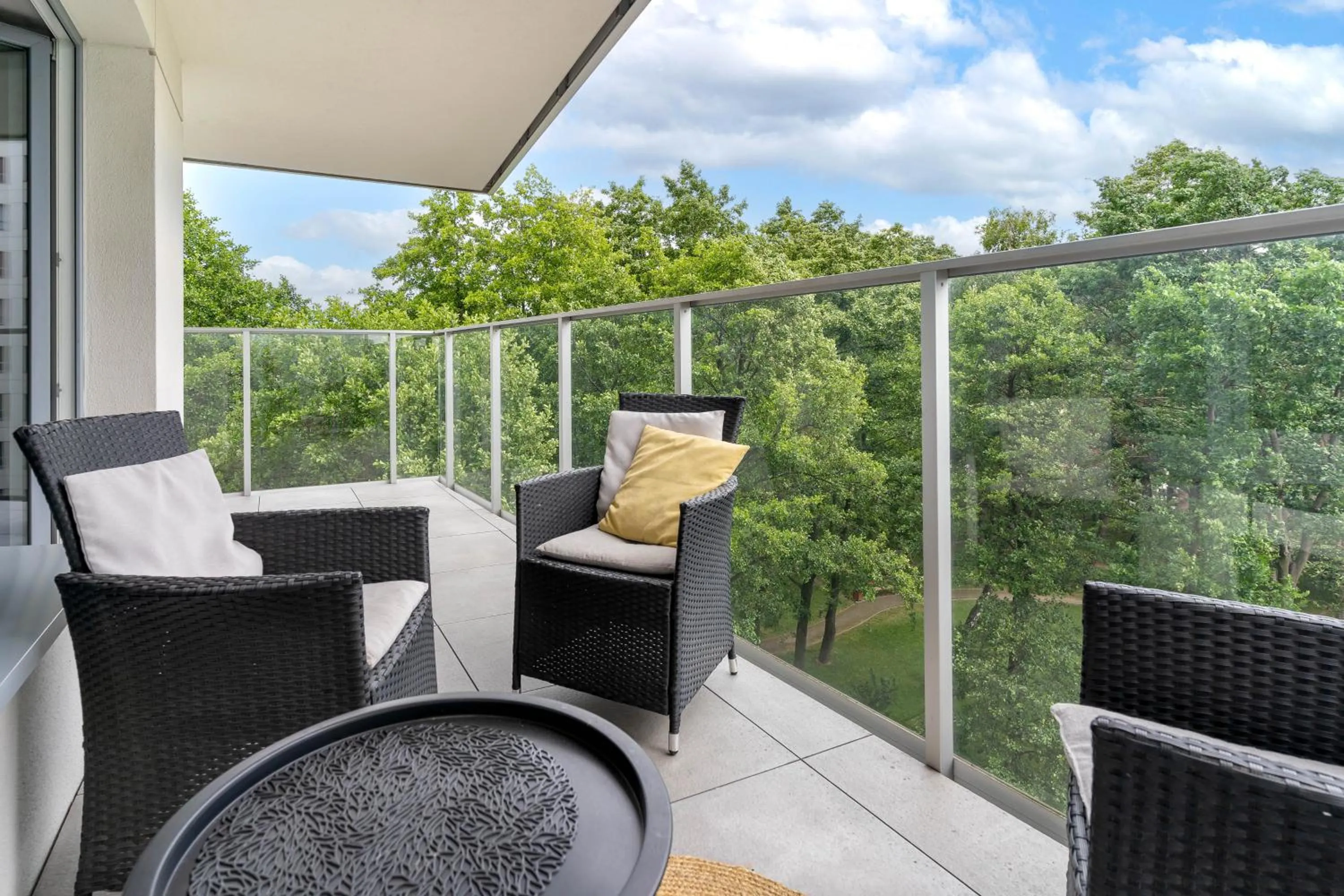 Balcony/Terrace in Symphony Baltica Towers Apartamenty