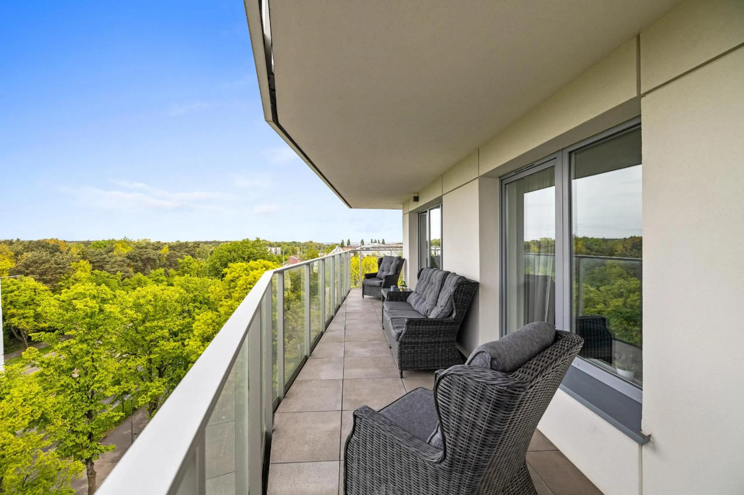 Balcony/Terrace in Symphony Baltica Towers Apartamenty