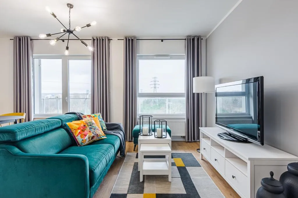 Living room in Symphony Baltica Towers Apartamenty