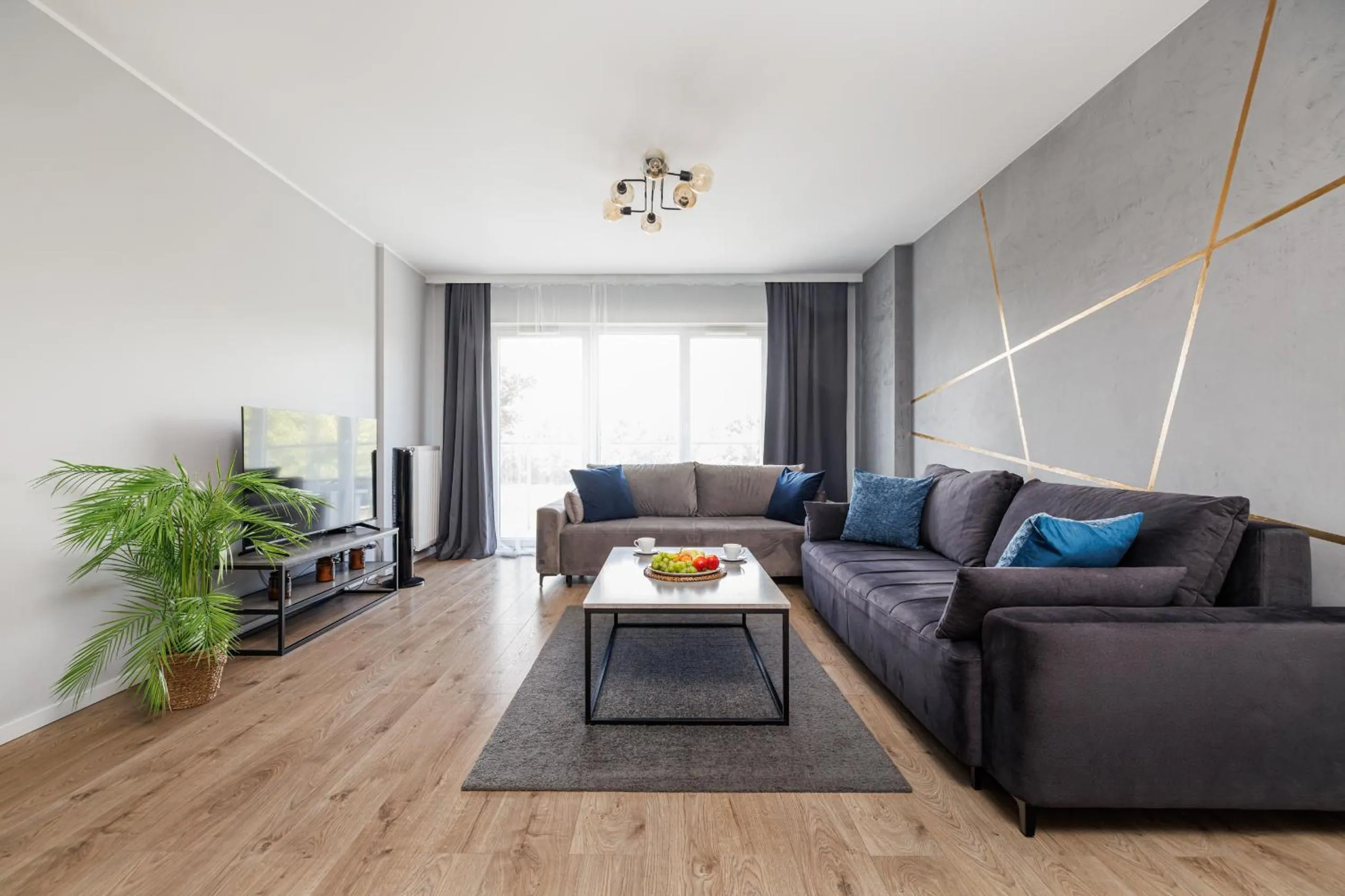 Living room in Symphony Baltica Towers Apartamenty