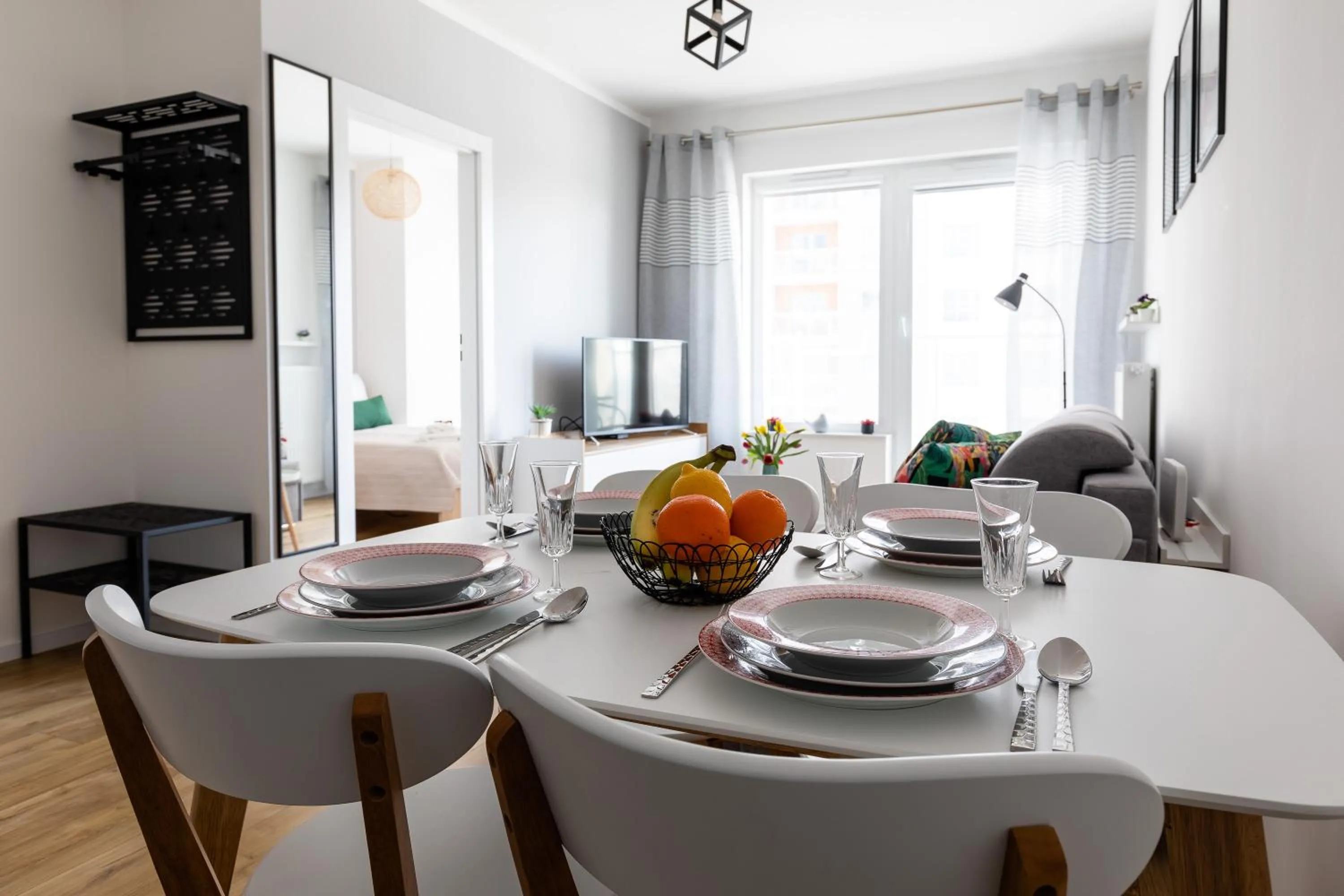 Living room in Symphony Baltica Towers Apartamenty