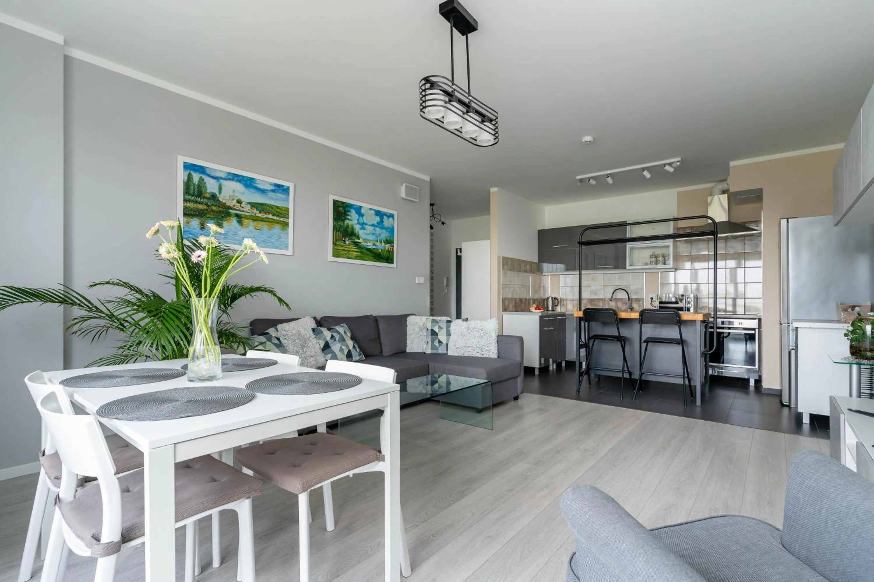 Living room in Symphony Baltica Towers Apartamenty