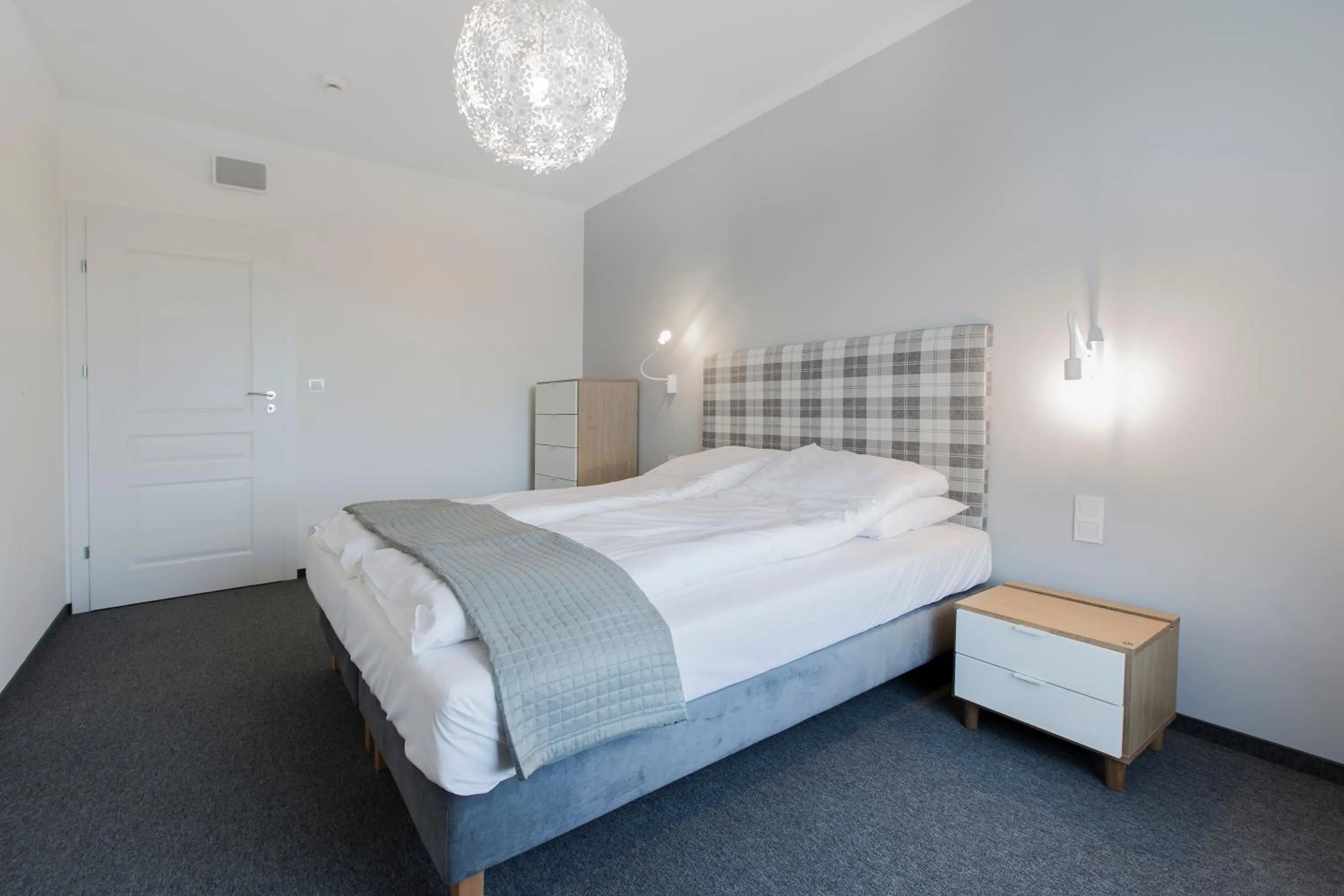 Bedroom, Bed in Symphony Baltica Towers Apartamenty