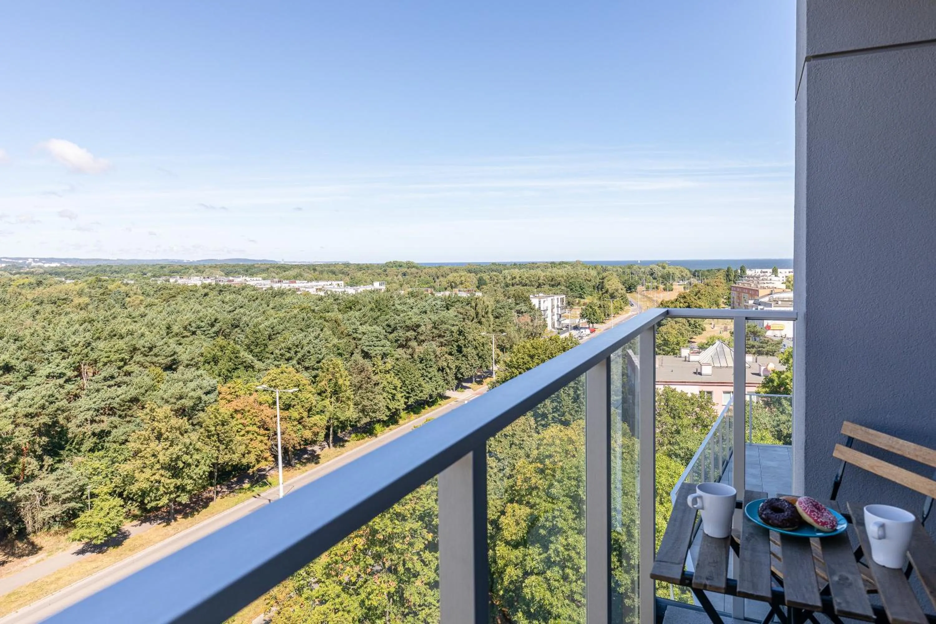 Balcony/Terrace in Symphony Baltica Towers Apartamenty