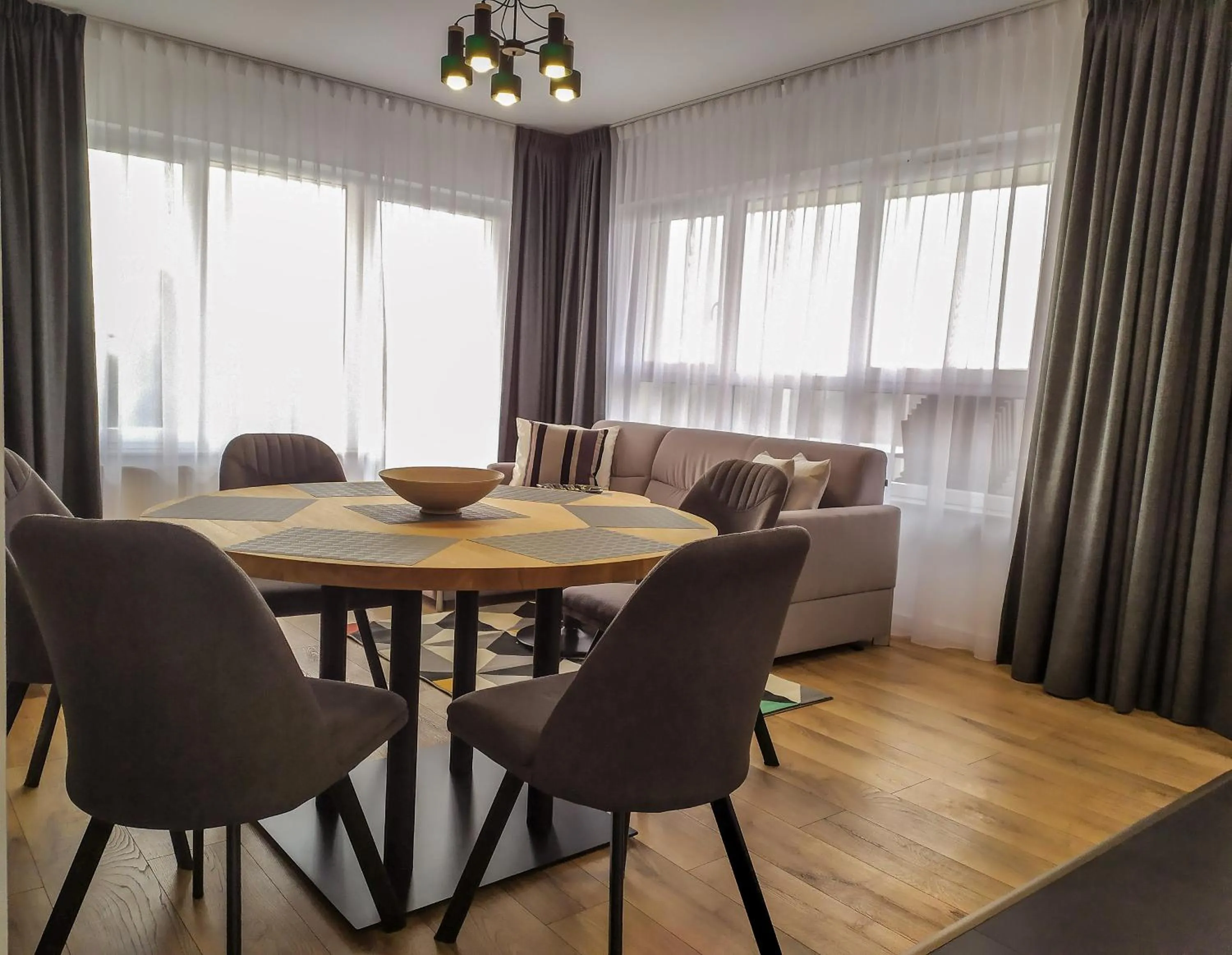 Living room in Symphony Baltica Towers Apartamenty