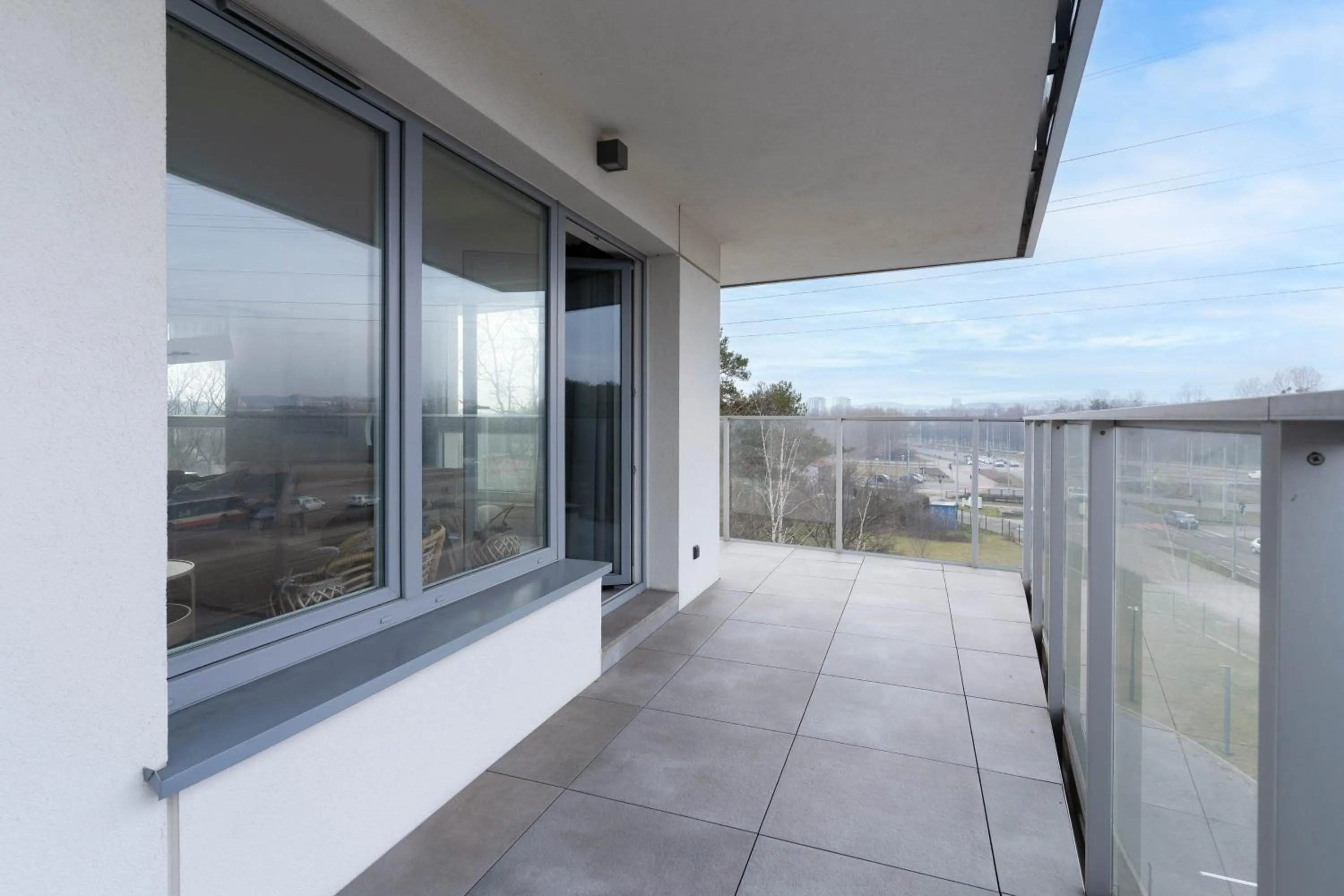 Balcony/Terrace in Symphony Baltica Towers Apartamenty