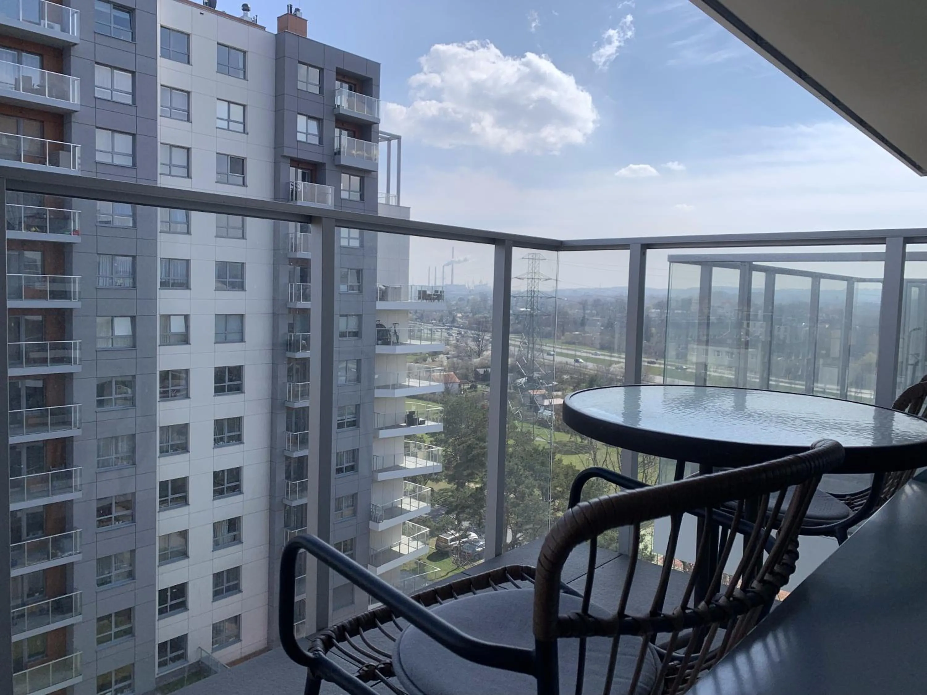 Balcony/Terrace in Symphony Baltica Towers Apartamenty