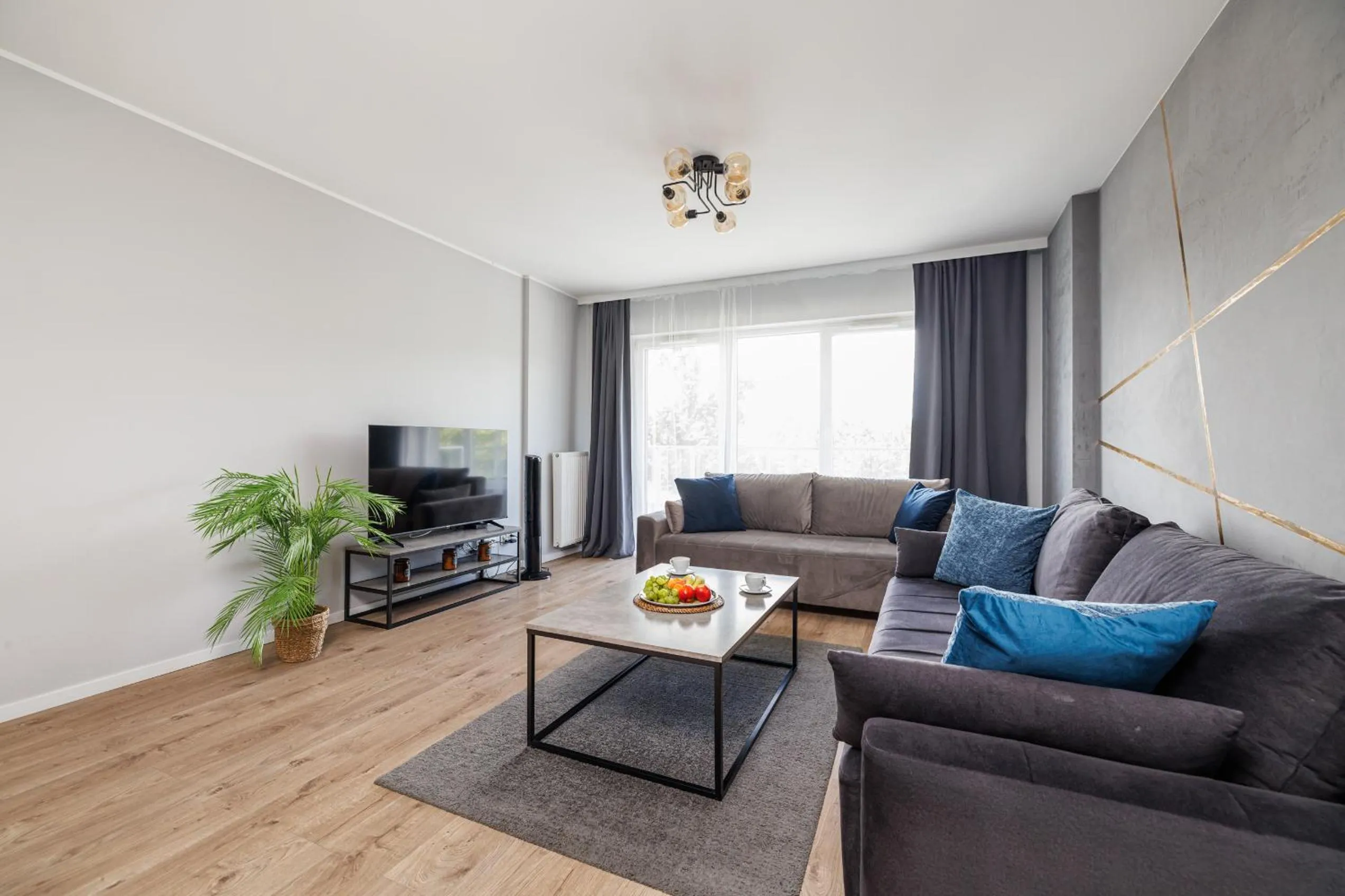 Living room in Symphony Baltica Towers Apartamenty