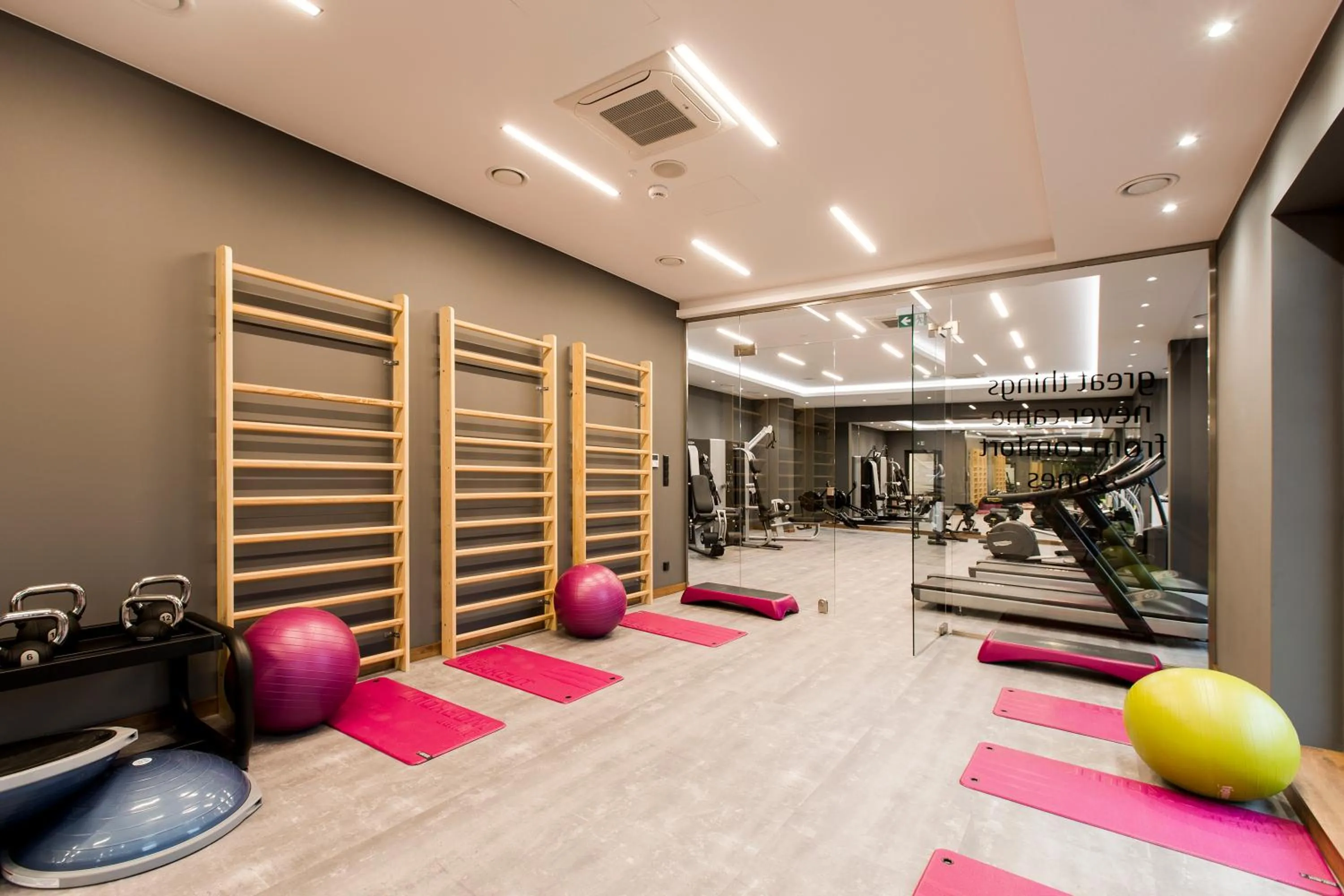 Fitness centre/facilities in Symphony Baltica Towers Apartamenty