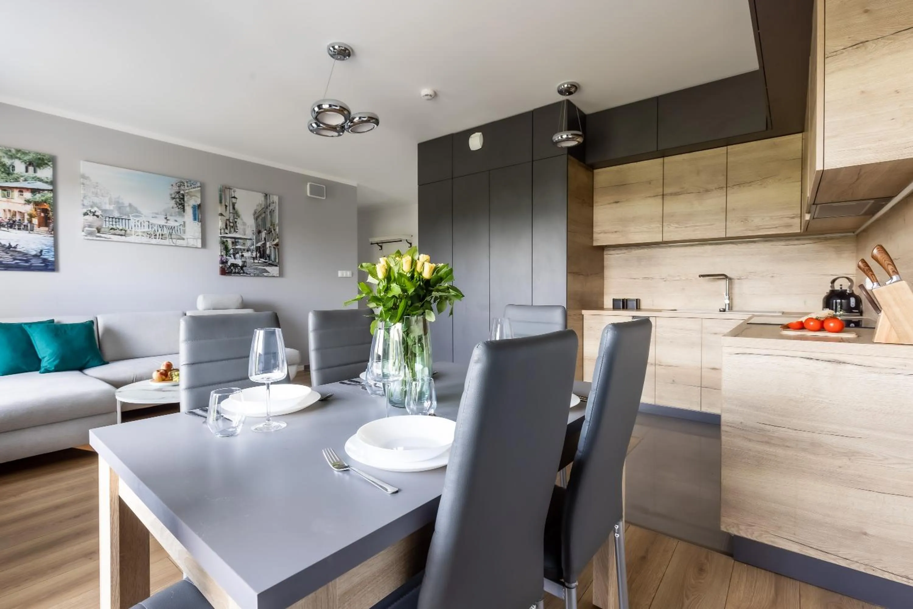 Living room in Symphony Baltica Towers Apartamenty