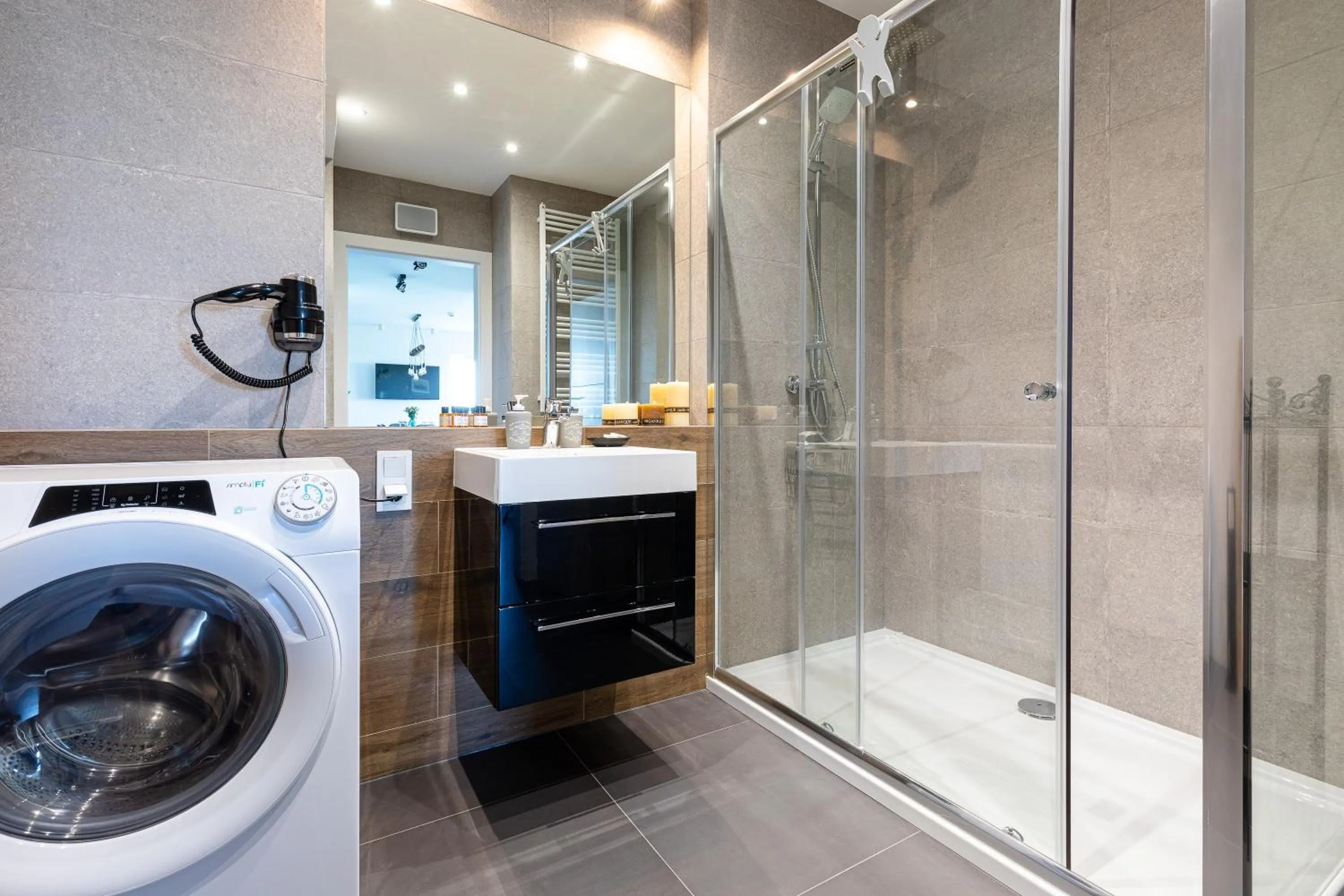 Shower in Symphony Baltica Towers Apartamenty