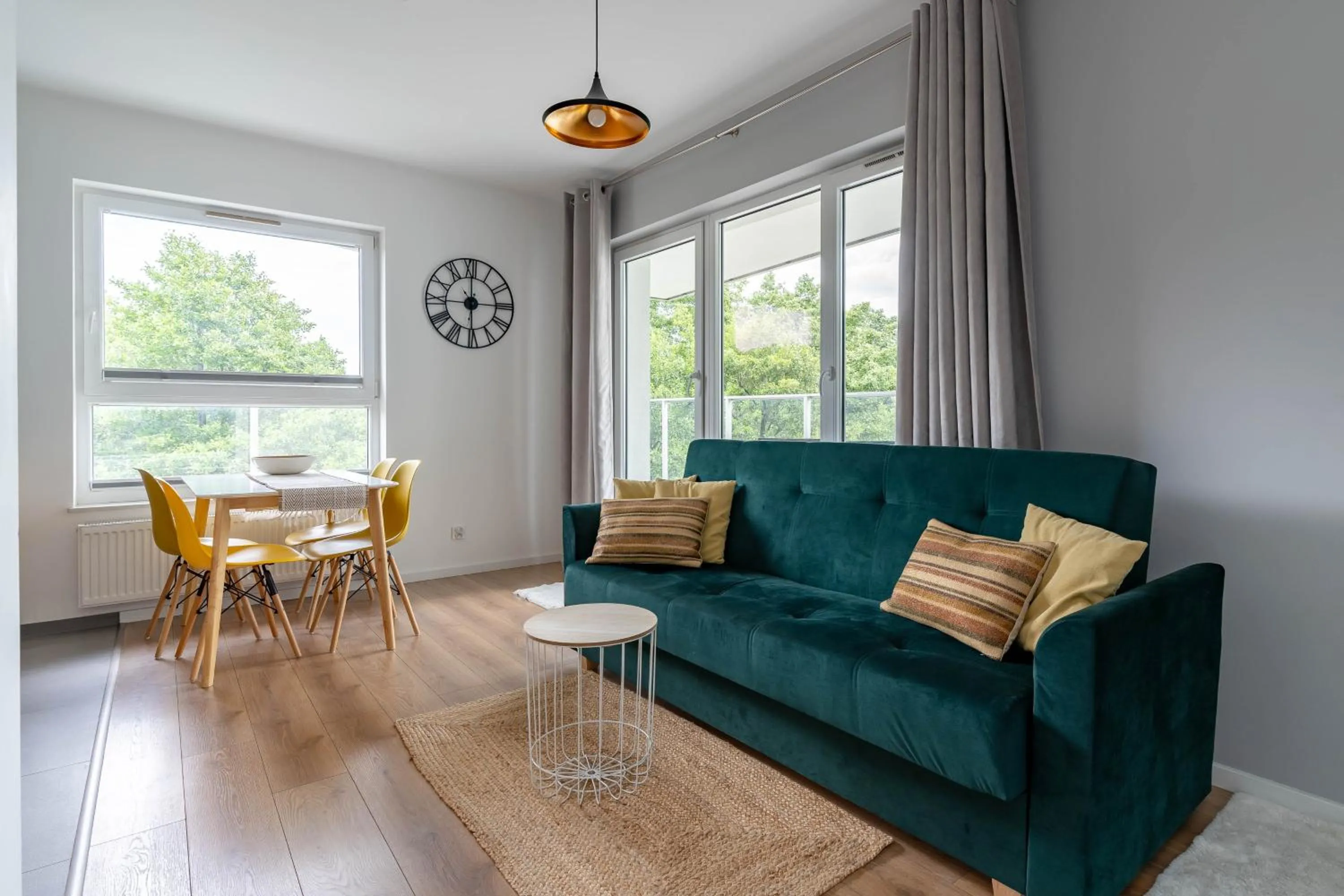 Living room in Symphony Baltica Towers Apartamenty