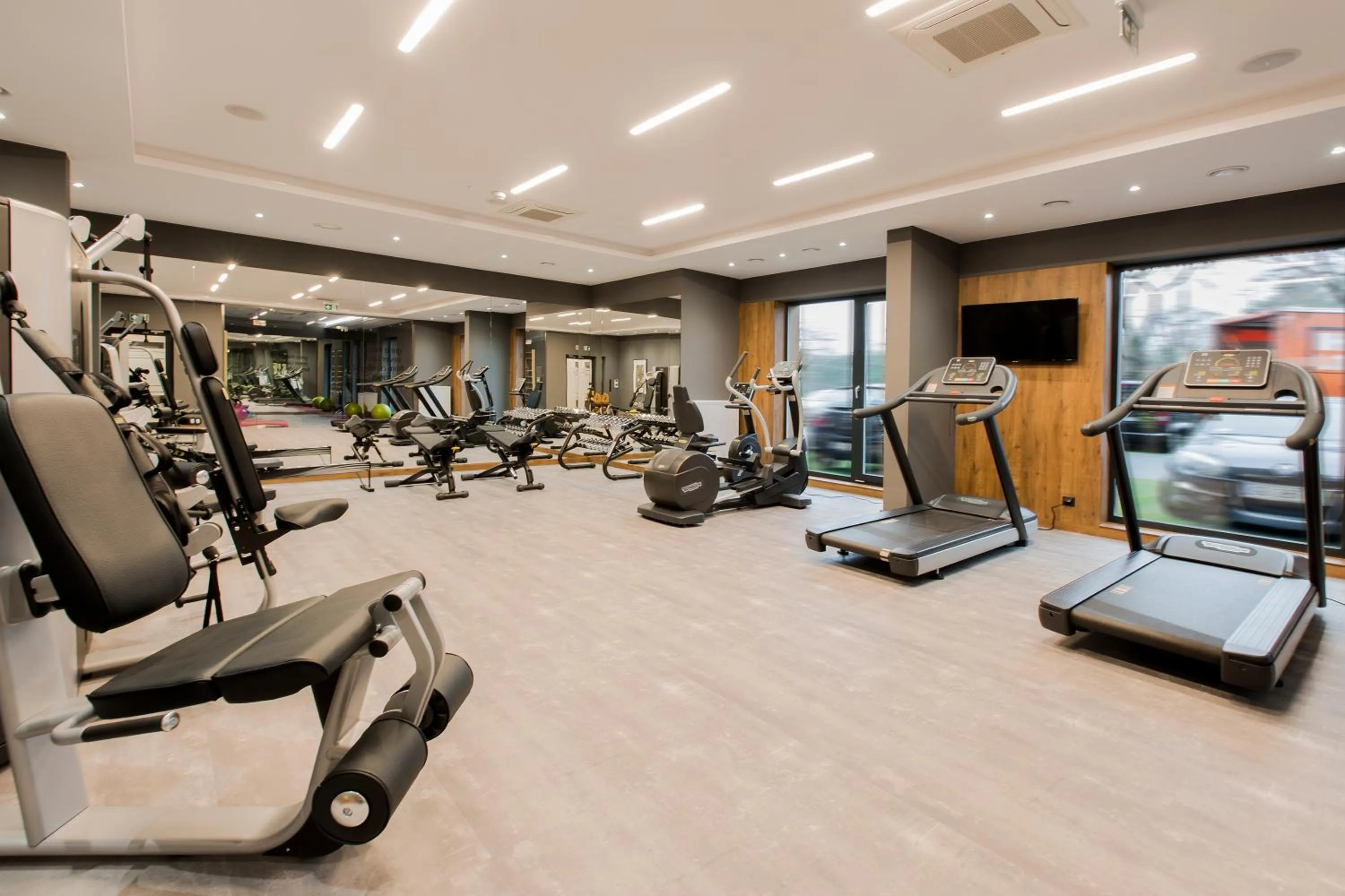 Fitness centre/facilities in Symphony Baltica Towers Apartamenty
