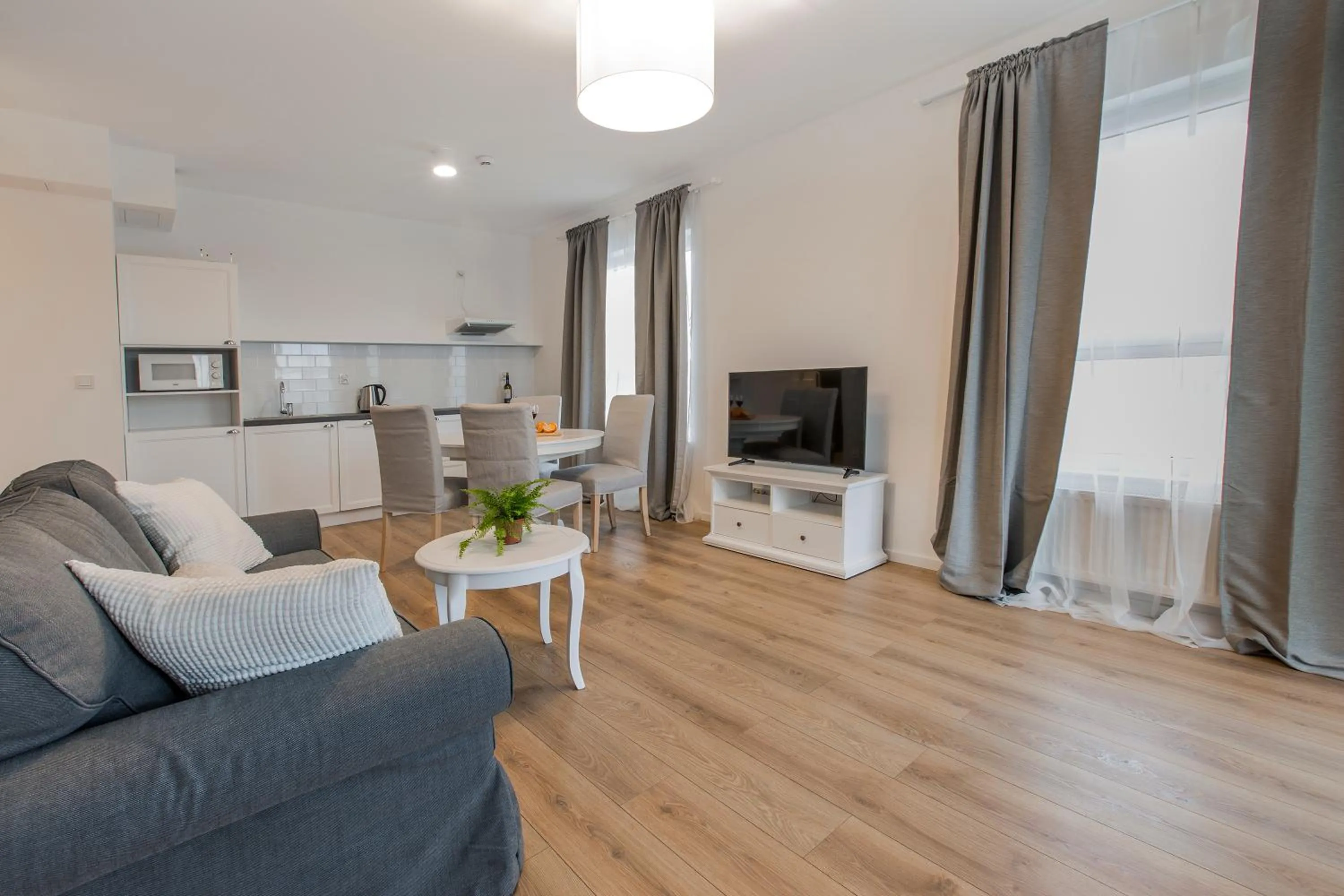 Living room in Symphony Baltica Towers Apartamenty