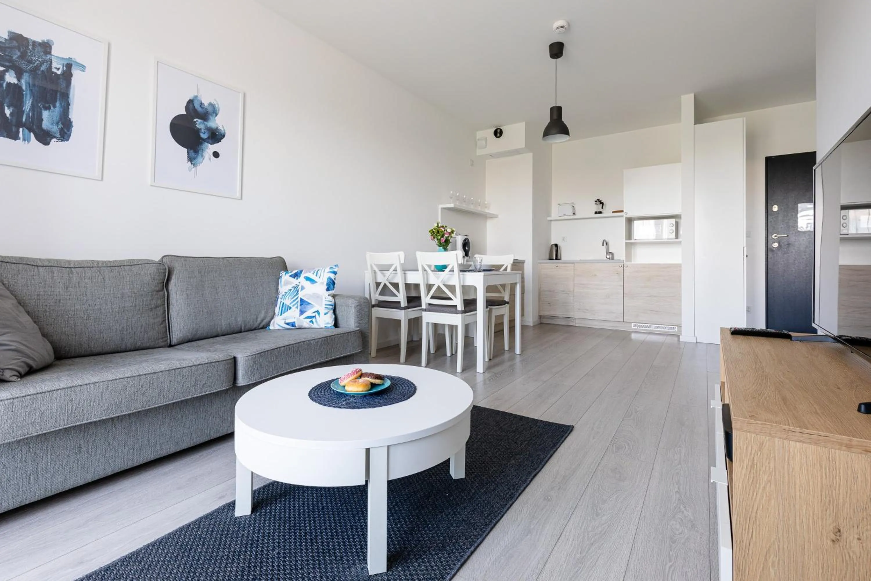 Living room in Symphony Baltica Towers Apartamenty