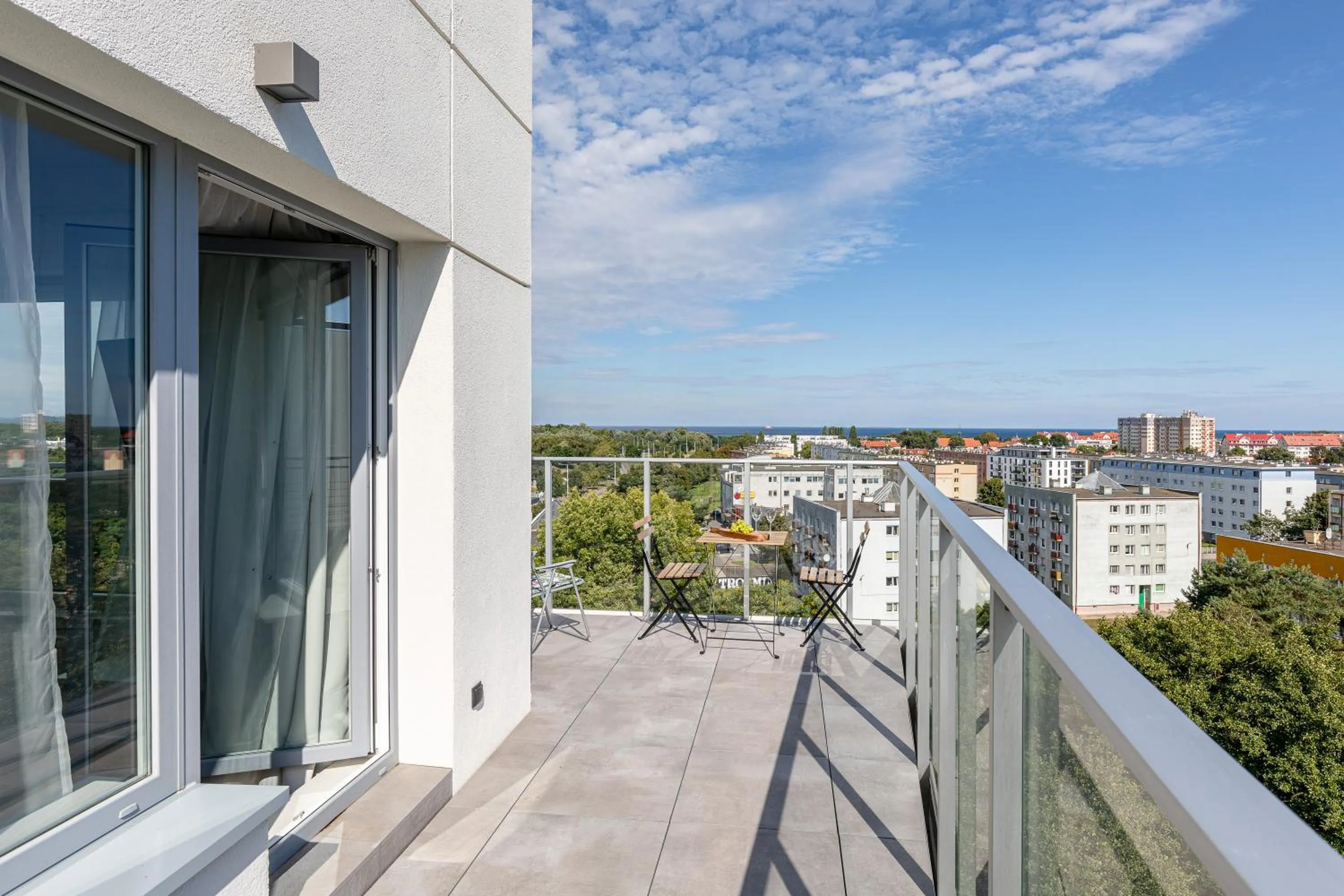 Balcony/Terrace in Symphony Baltica Towers Apartamenty