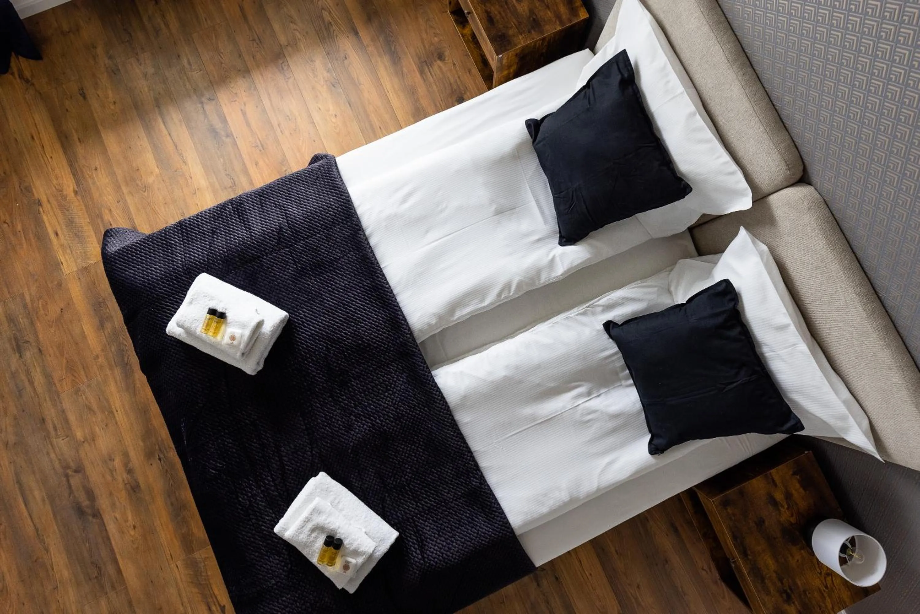 Bedroom, Bed in Symphony Baltica Towers Apartamenty