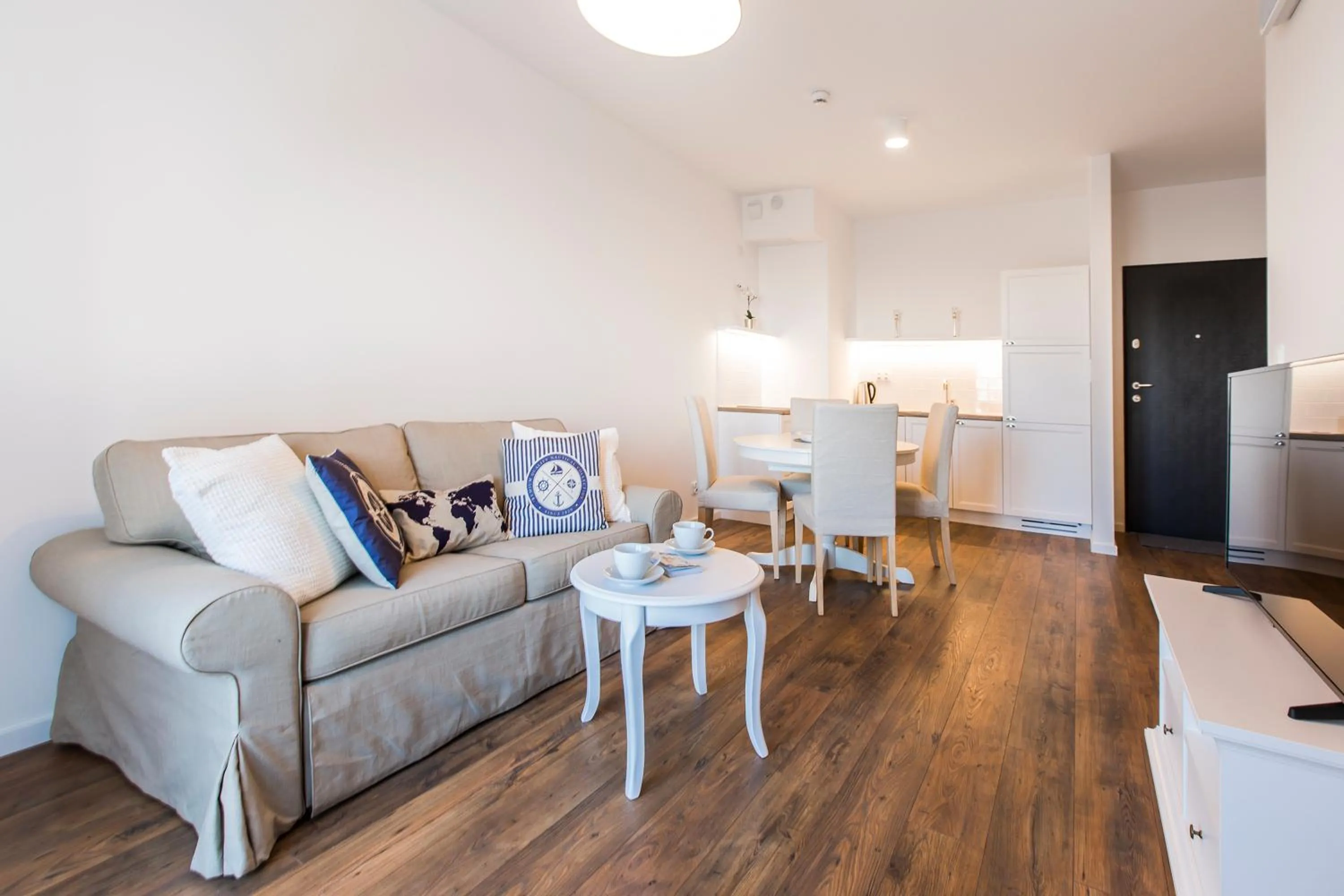 Living room in Symphony Baltica Towers Apartamenty