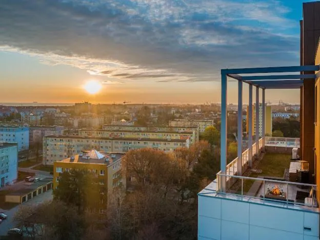 Balcony/Terrace in Symphony Baltica Towers Apartamenty