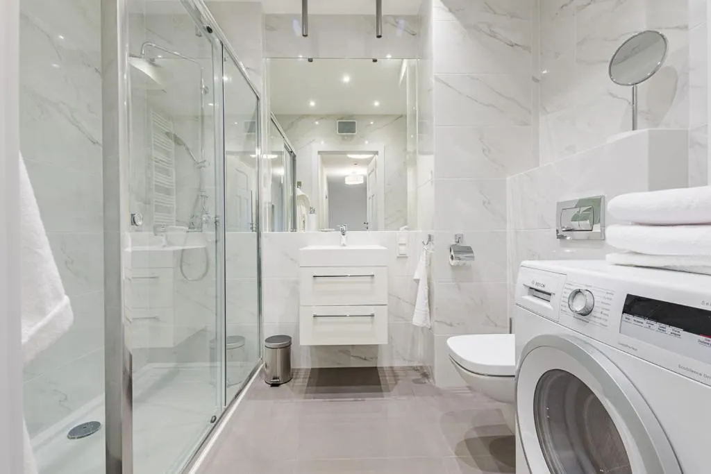 Bathroom in Symphony Baltica Towers Apartamenty