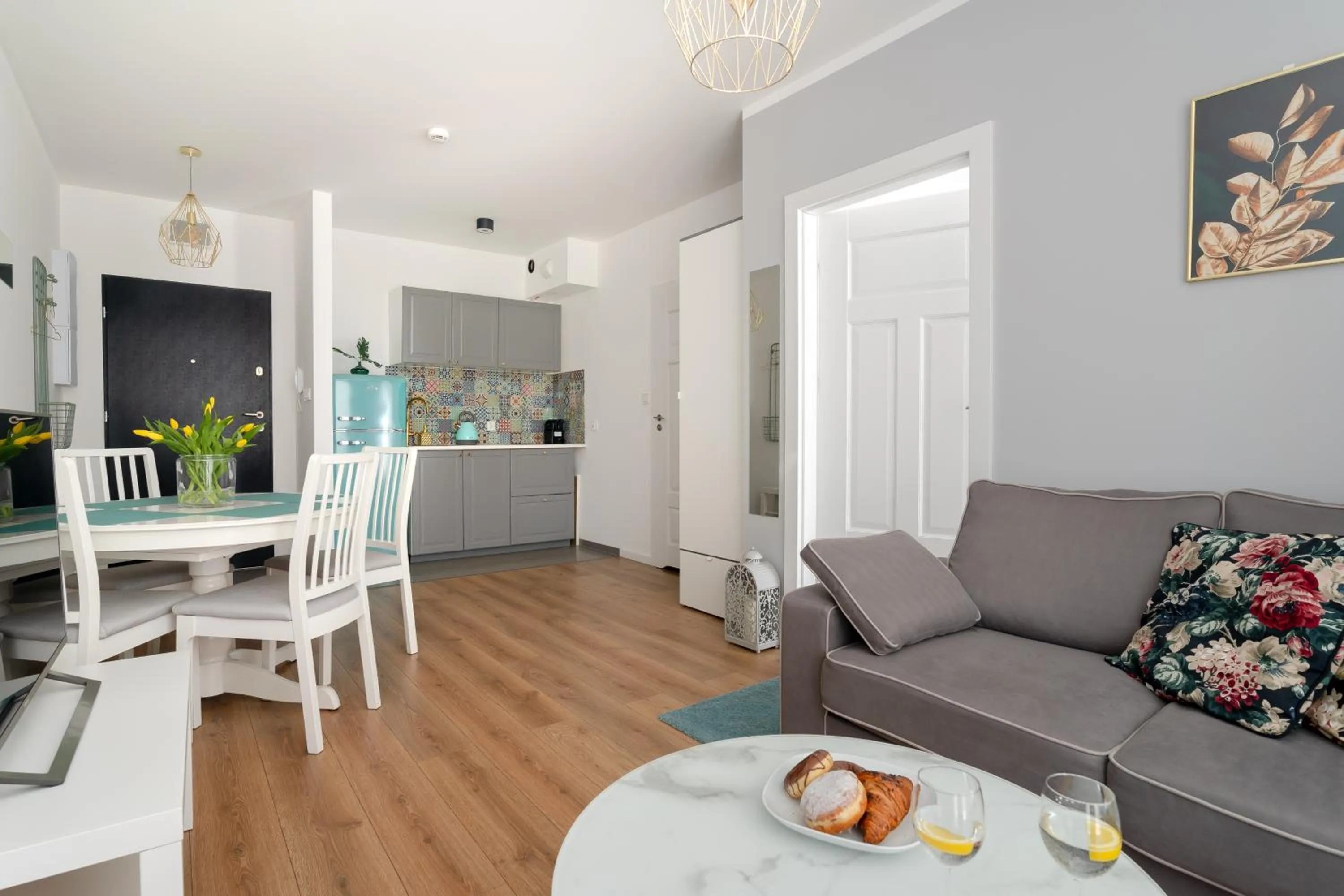 Living room in Symphony Baltica Towers Apartamenty