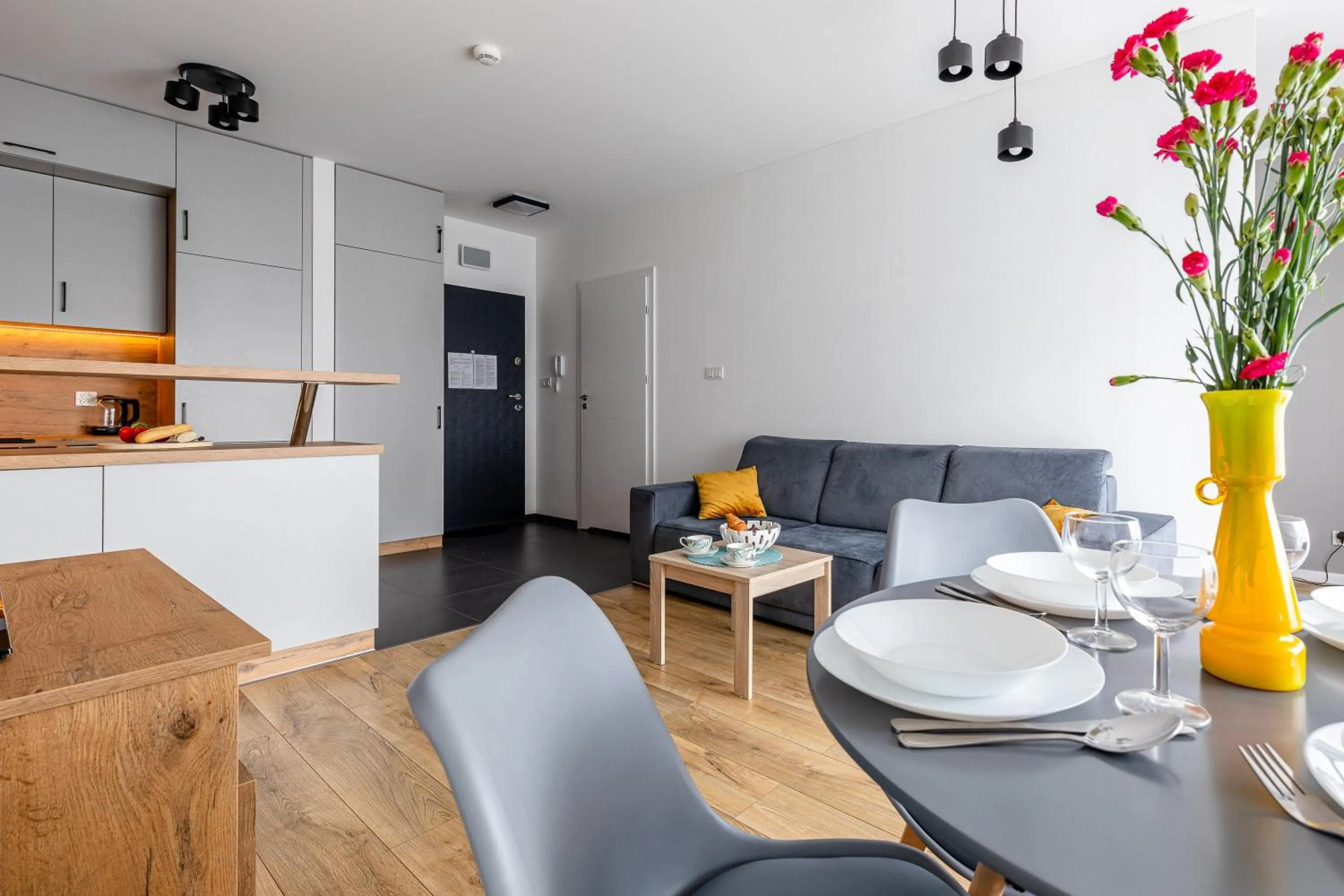 Living room in Symphony Baltica Towers Apartamenty