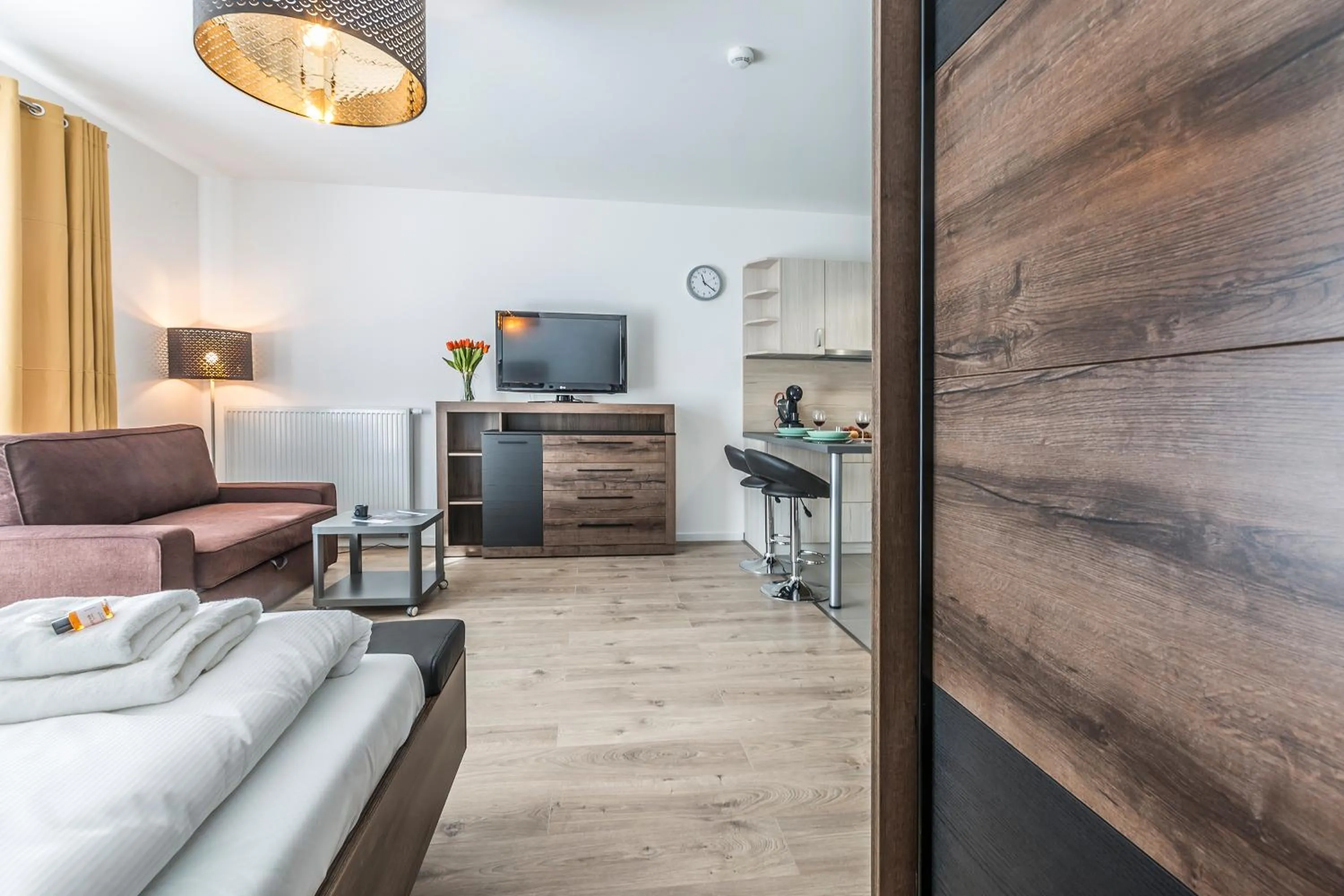 Living room in Symphony Baltica Towers Apartamenty